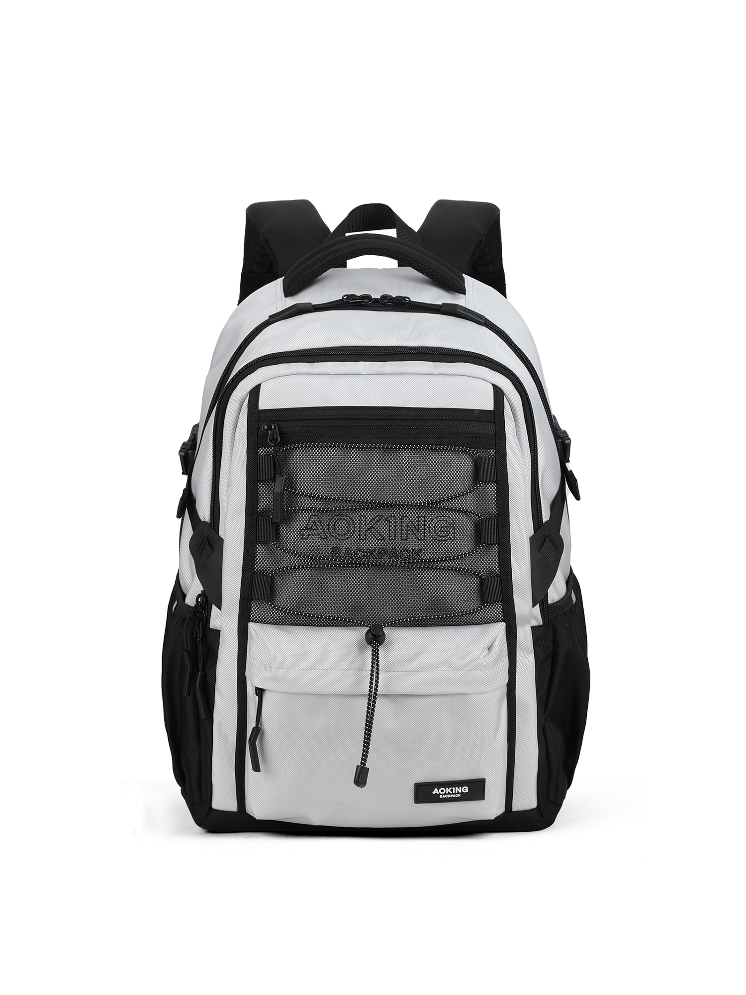Thumbnail - Aoking Rucksack Unisex LIGHT GREY