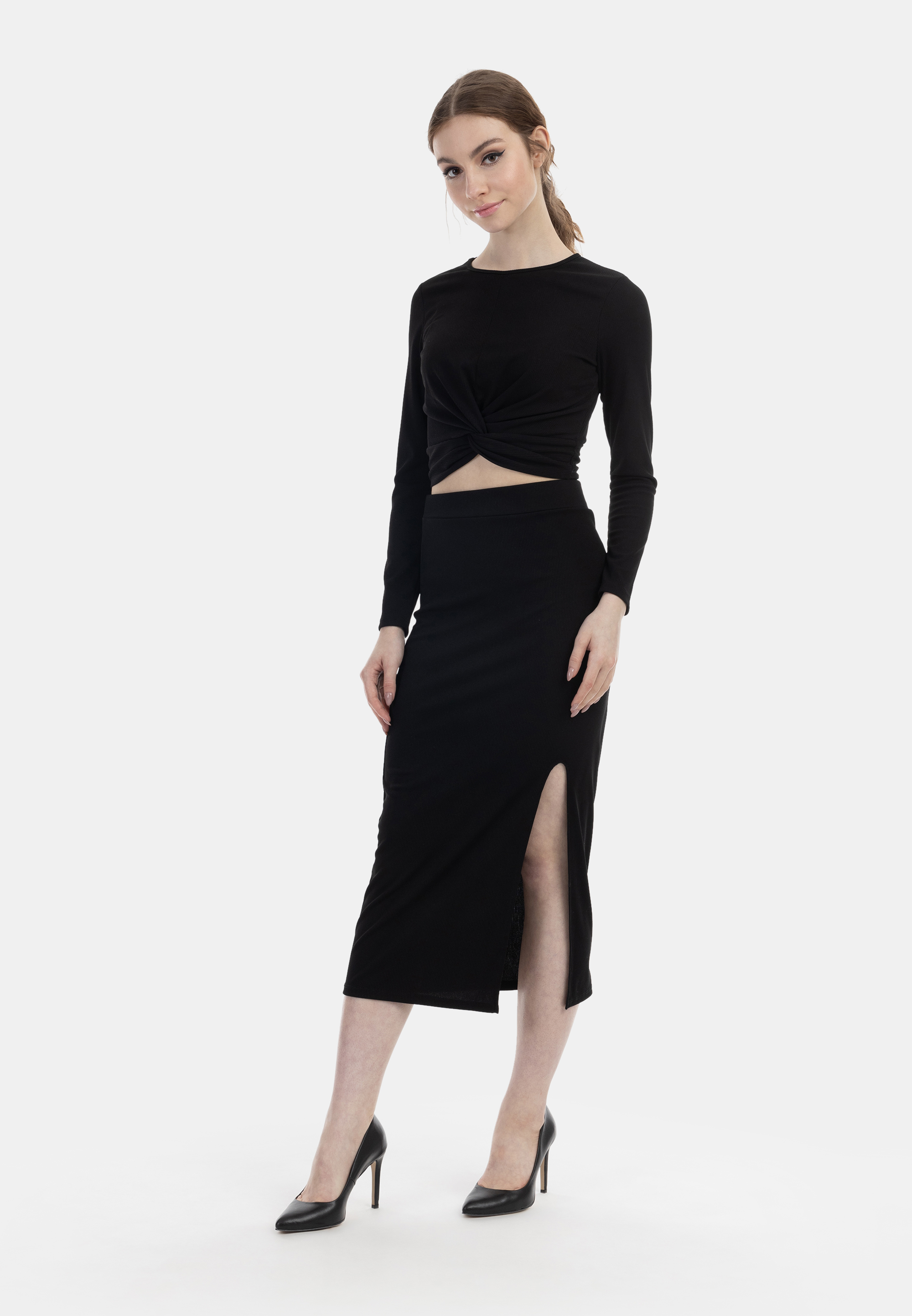 myMo at night Jersey Midi rok