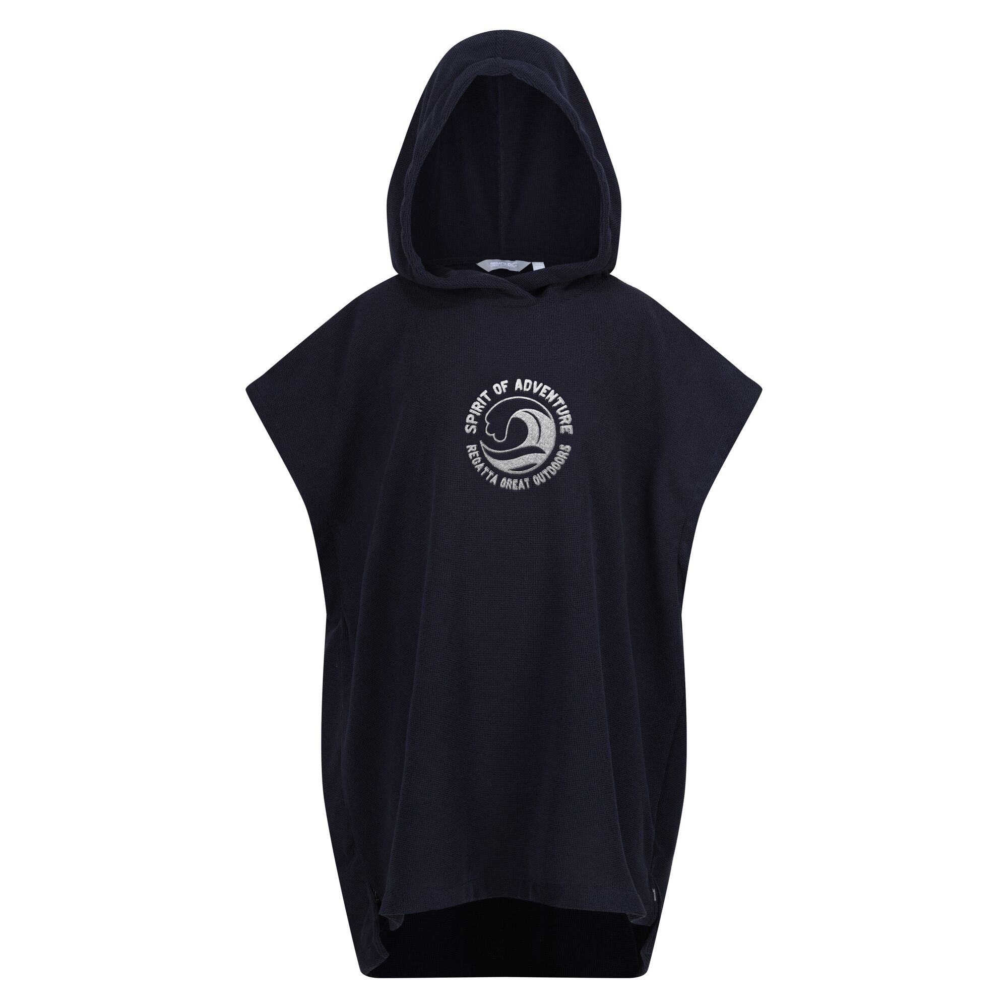 Regatta Handdoek met capuchon voor kinderen/kleuters Spirit of Adventure (Marine)