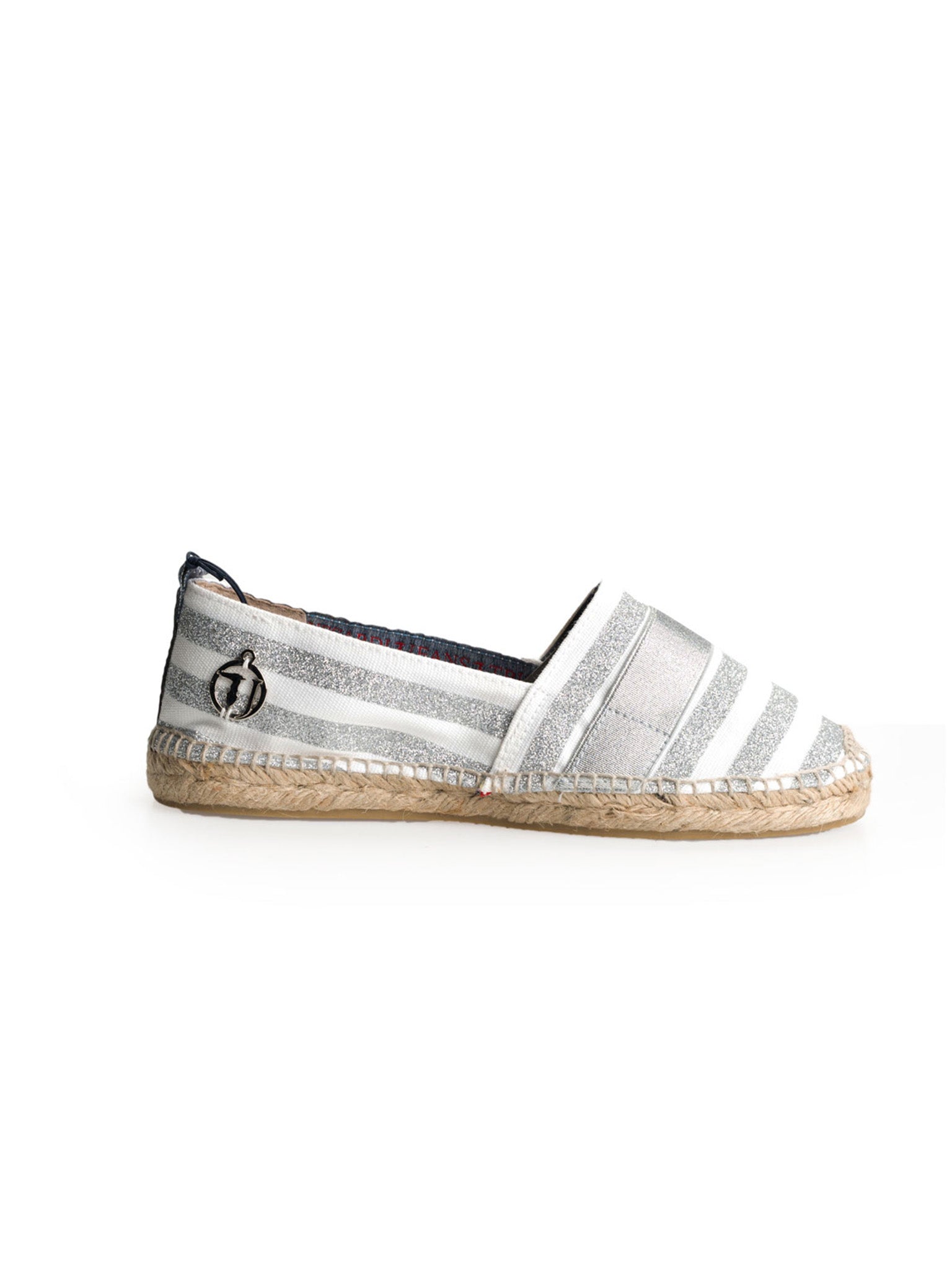 Trussardi Jeans Espadrilles Damen Silber