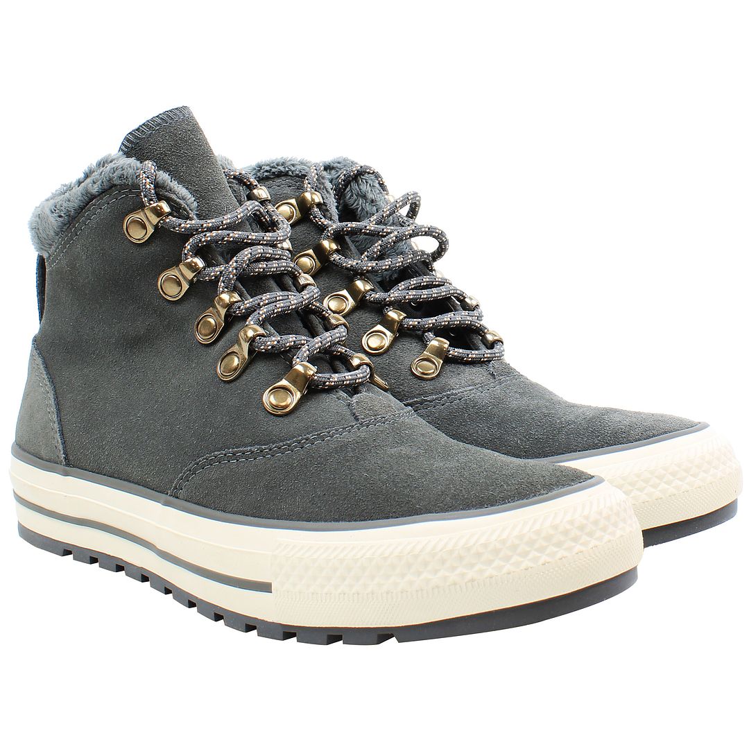 Chuck Taylor All Star Dam Dark Grey Stövlar 2