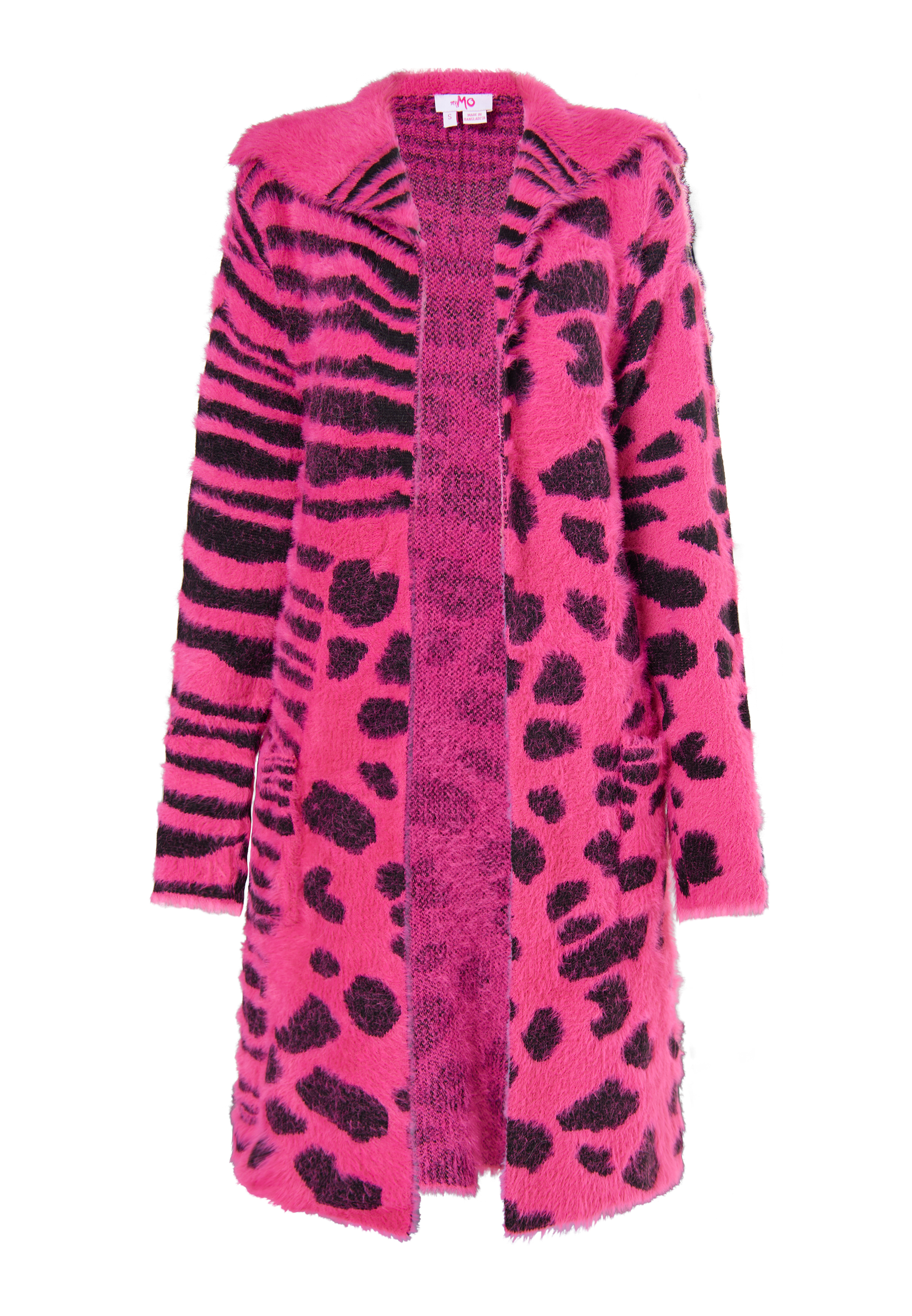Thumbnail - Mymo Strickcardigan Damen Rosa