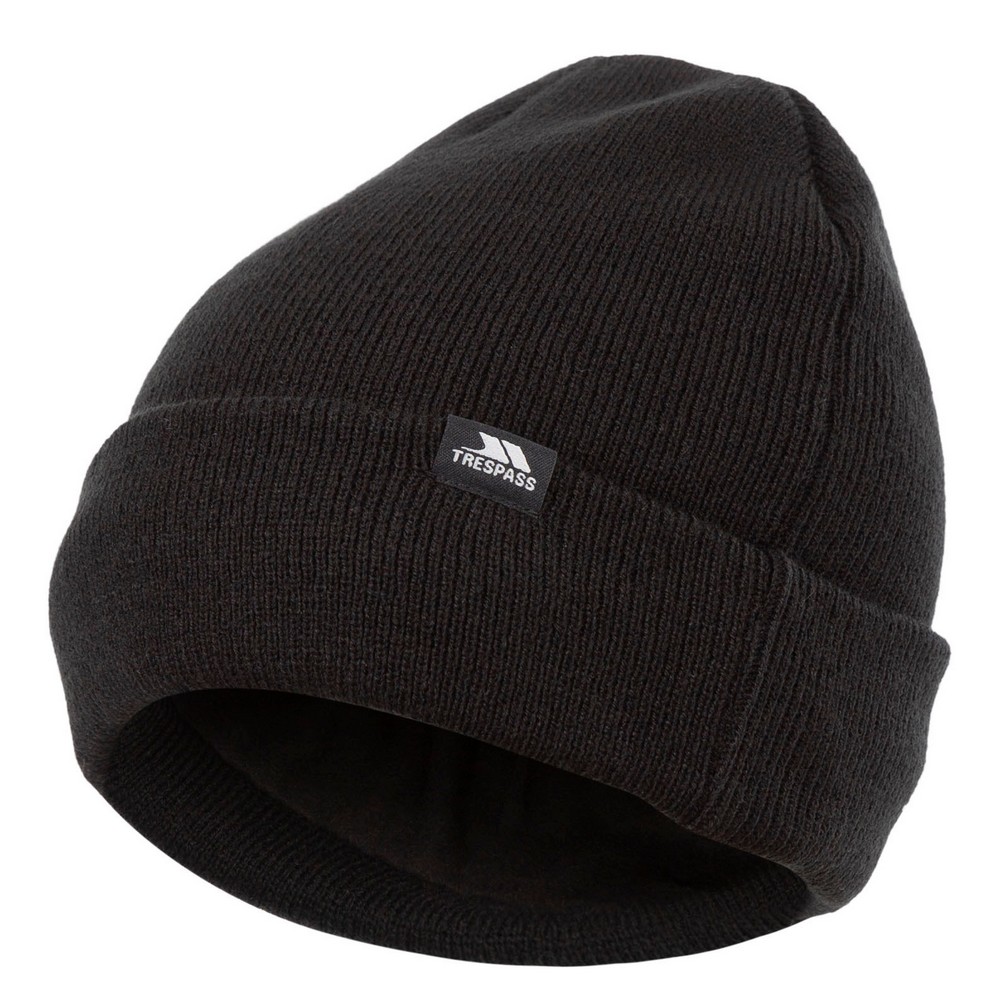 Trespass Unisex Adult Littlebrook Beanie (Black) - One Size