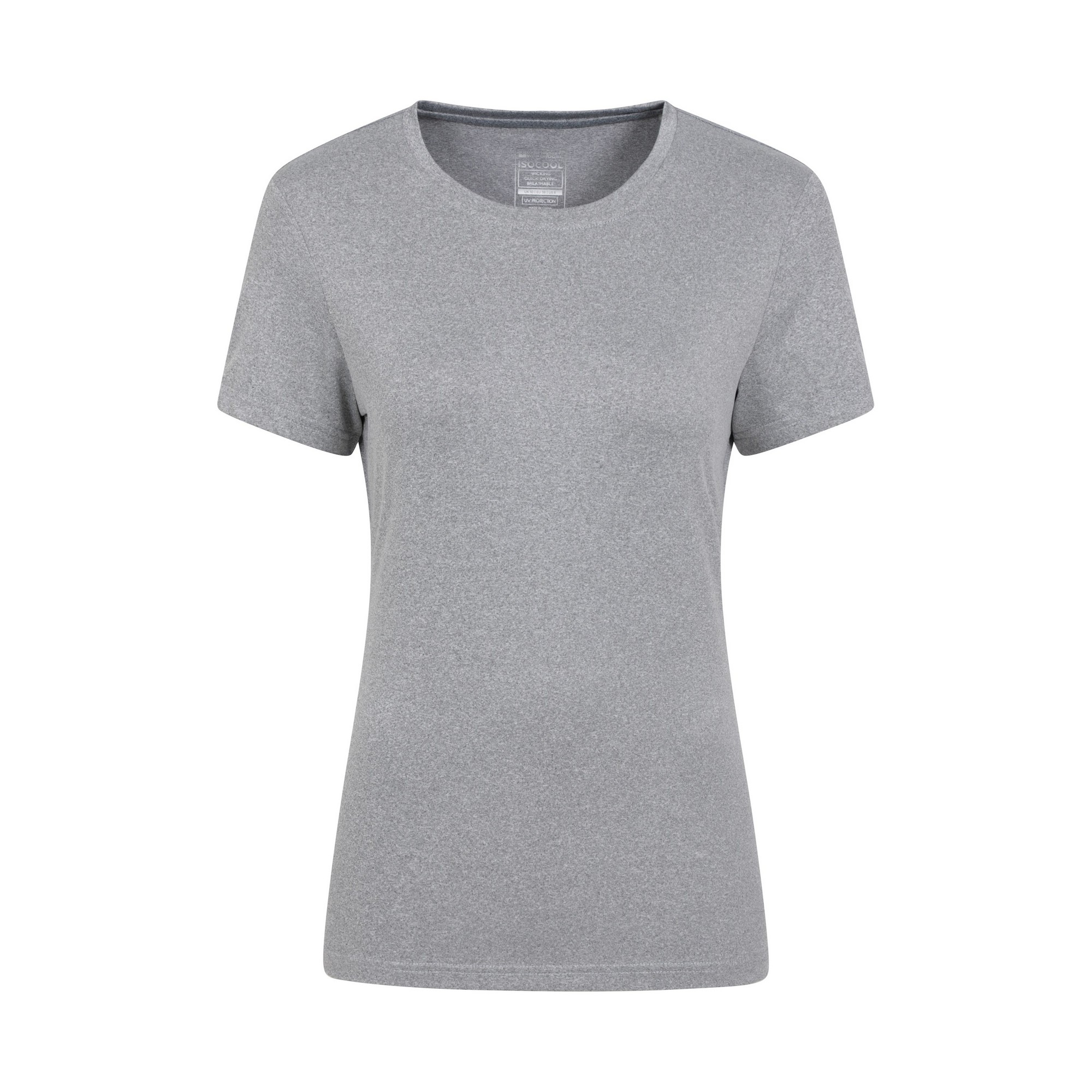 Thumbnail - Mountain Warehouse Damen/Damen Breeze Recycled T-Shirt (Grau)
