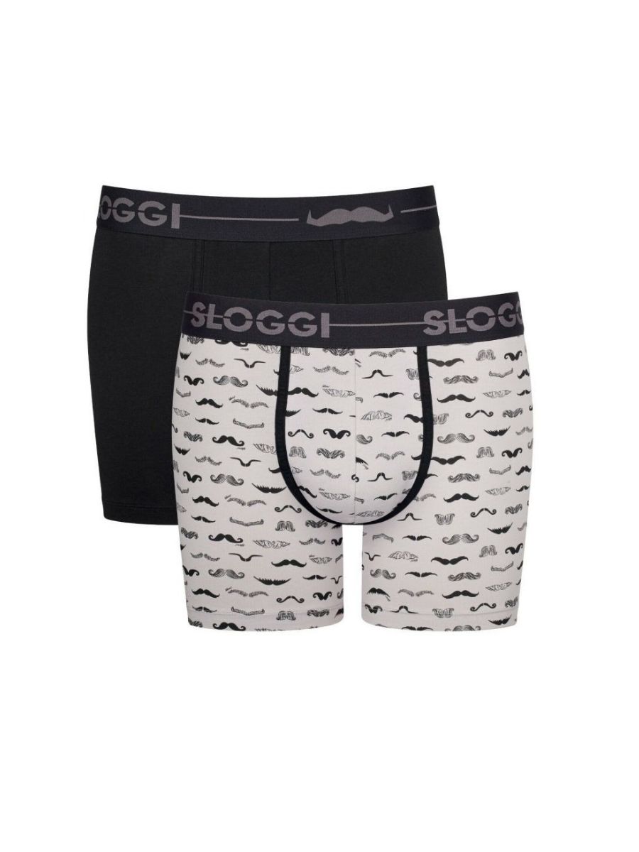 Sloggi Womens Go Movember Short C2P - Grey - Size Small