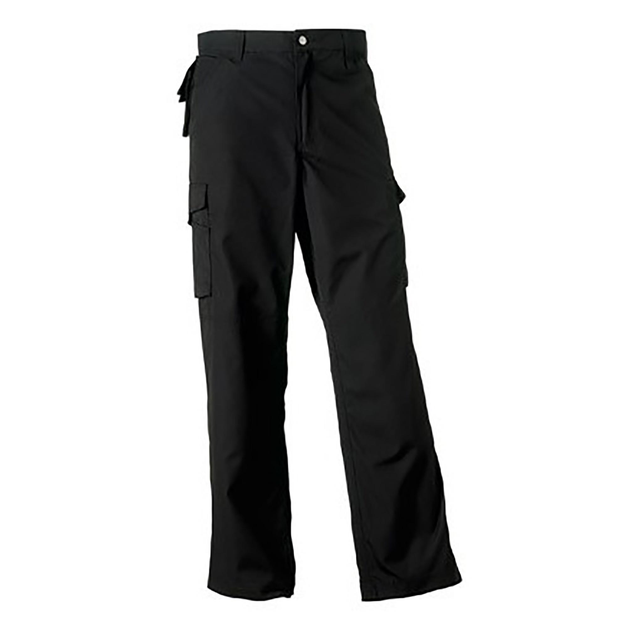 Russell Athletic Russell Work Wear byxor/byxor för tunga arbetsuppgifter (Regular) (Svart) herr – bild 2