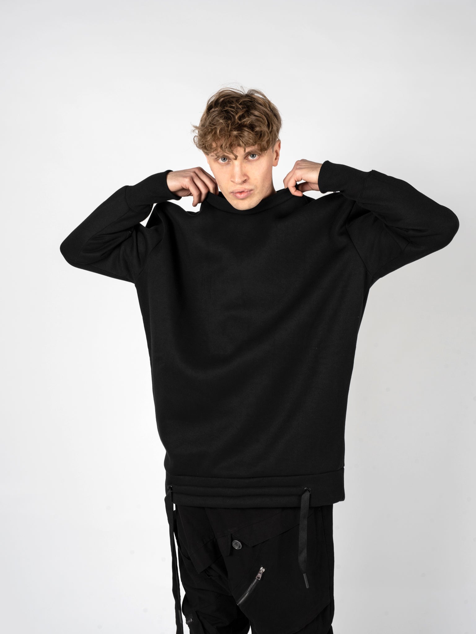 La Haine Inside Us Sweatshirt LM030 Svart för män herr – bild 2
