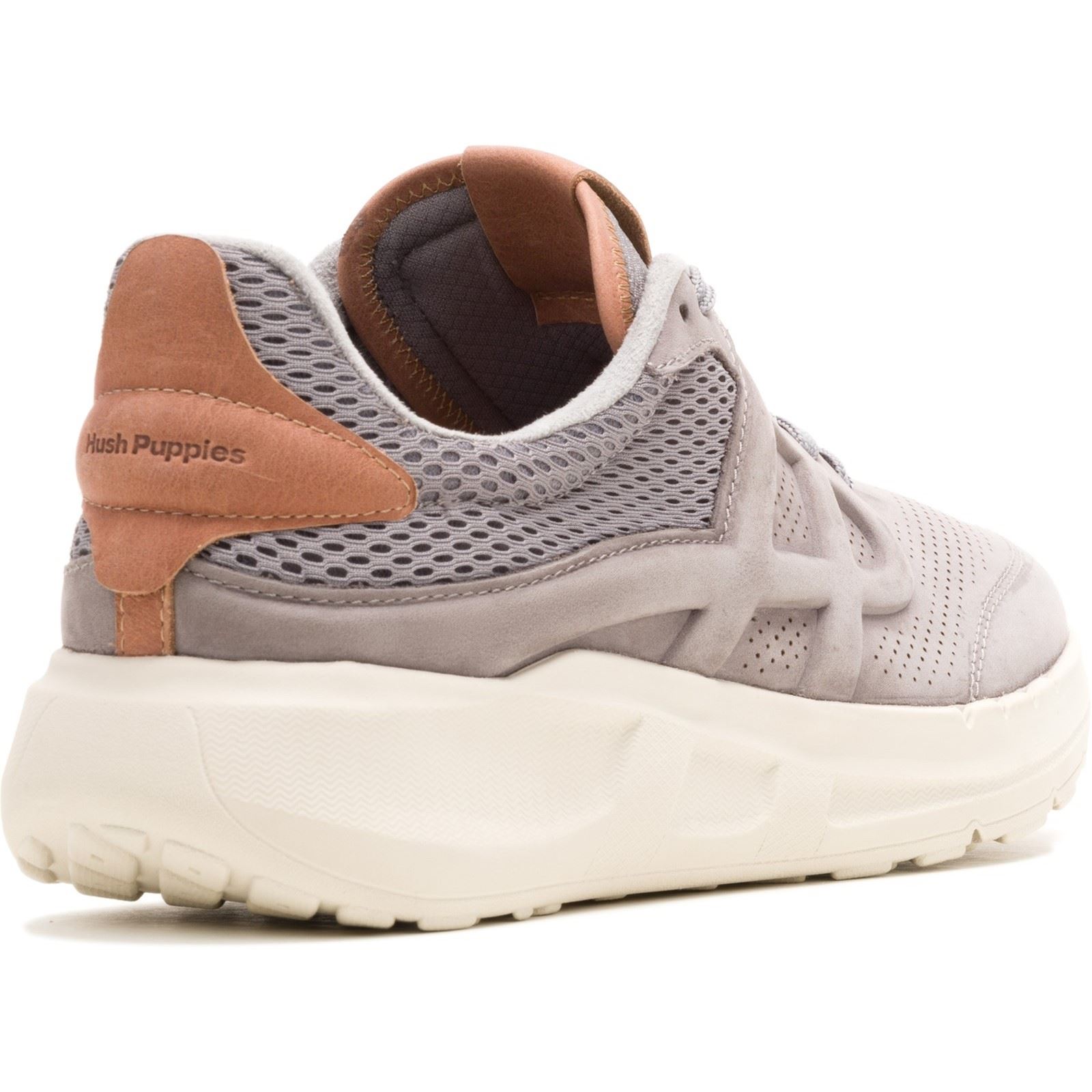 Hush Puppies Seventy8 Suede Gråa träningsskor för män herr – bild 2