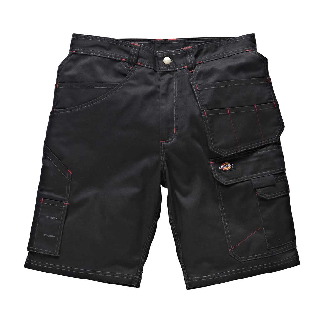 Dickies Herren Redhawk Pro Arbeitskleidung Shorts Schwarz WD802B
