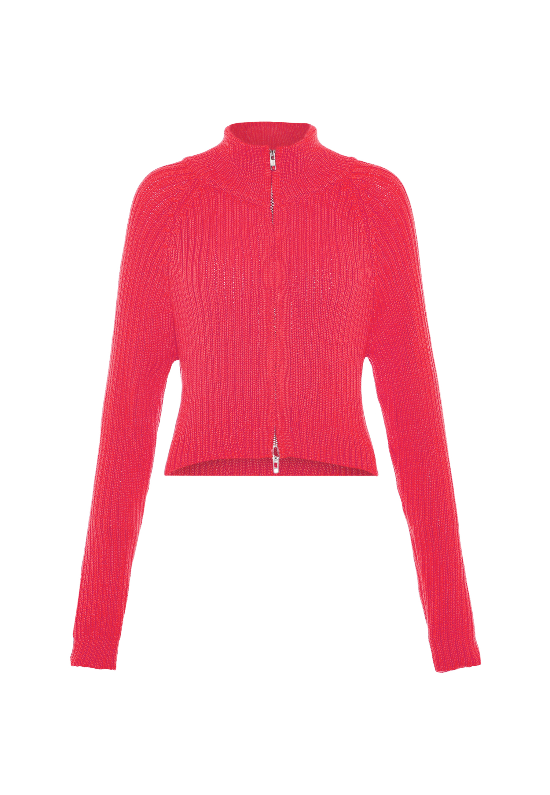 Mymo Strickjacke Damen Rosa M/L