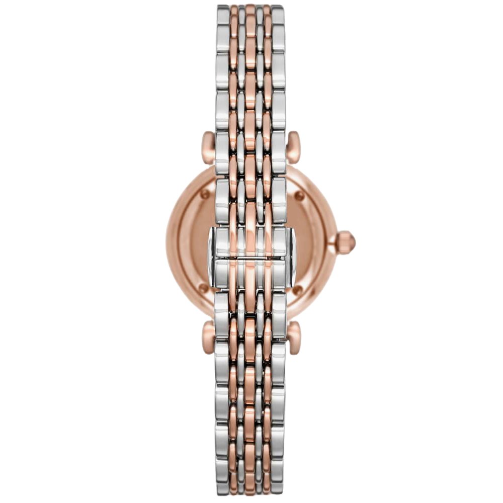 Emporio Armani AR11223 Pink Dial Two Tone Damklocka – bild 2