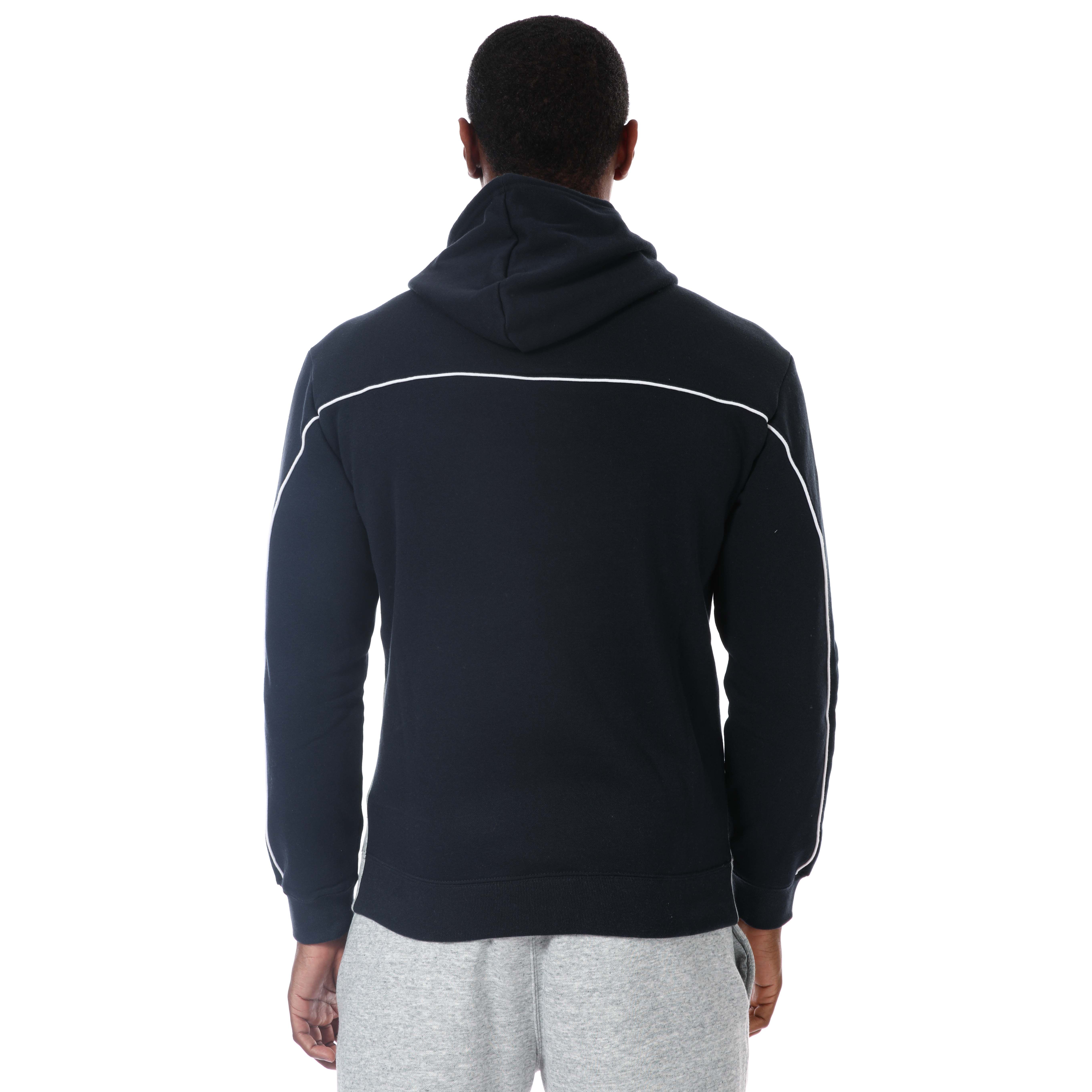 Hoody i marinblå för herrar 2