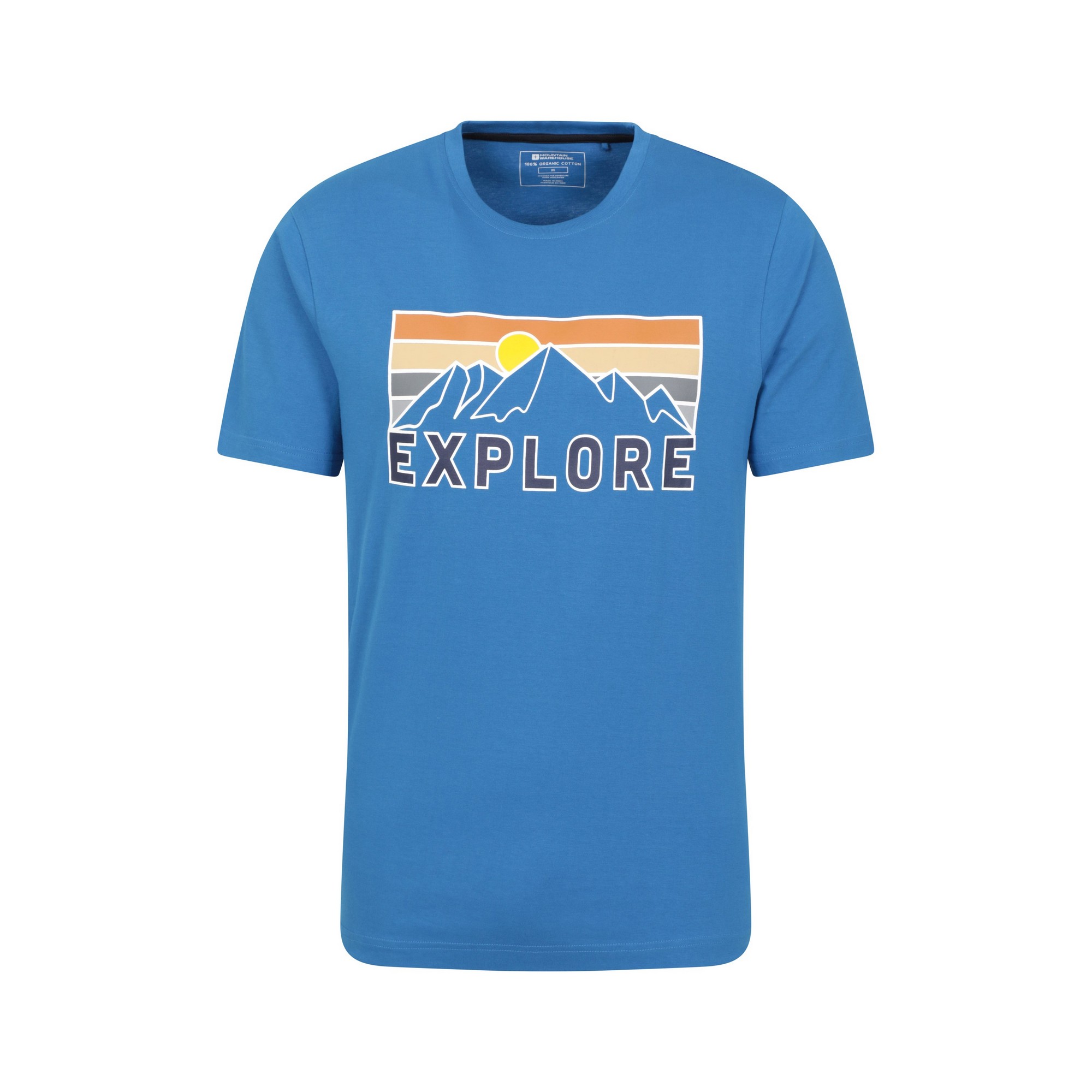 Thumbnail - Mountain Warehouse - "Explore" T-Shirt für Herren (Blau)