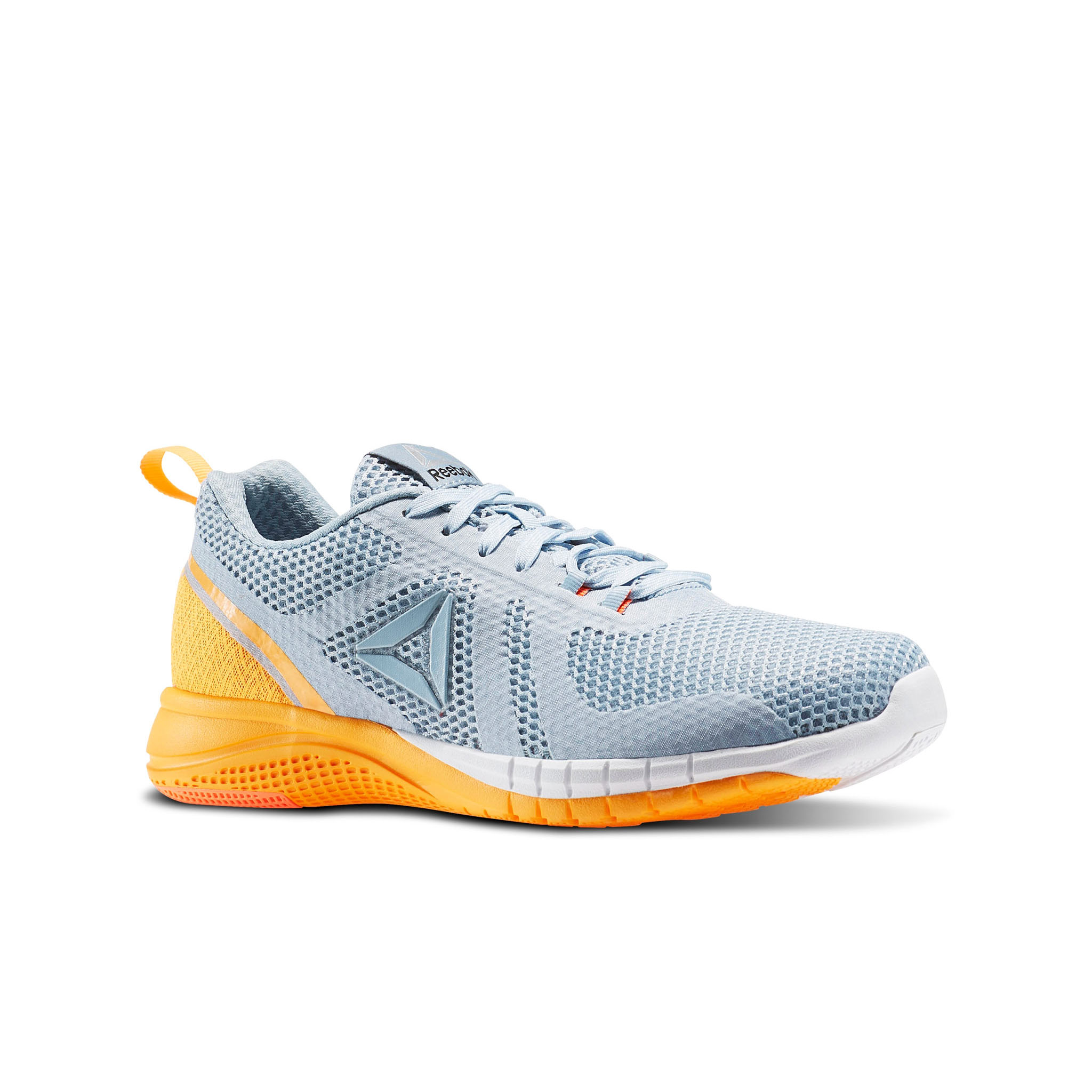 Reebok Print Run 2 Lace-Up Grå Syntet Dam Löparskor Träningsskor BD4545 – bild 2