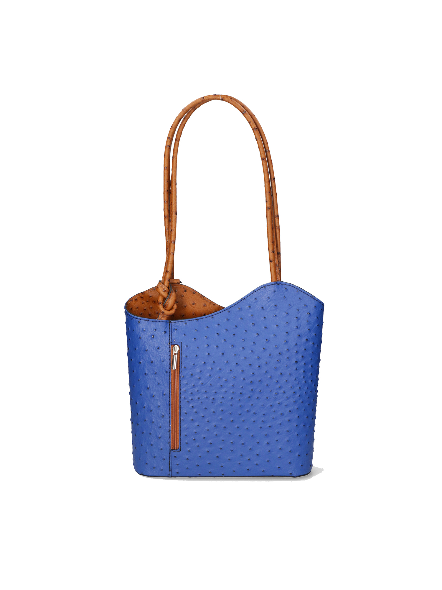 Thumbnail - Gave Lux Rucksack Frauen ROYAL BLUE/COGNAC