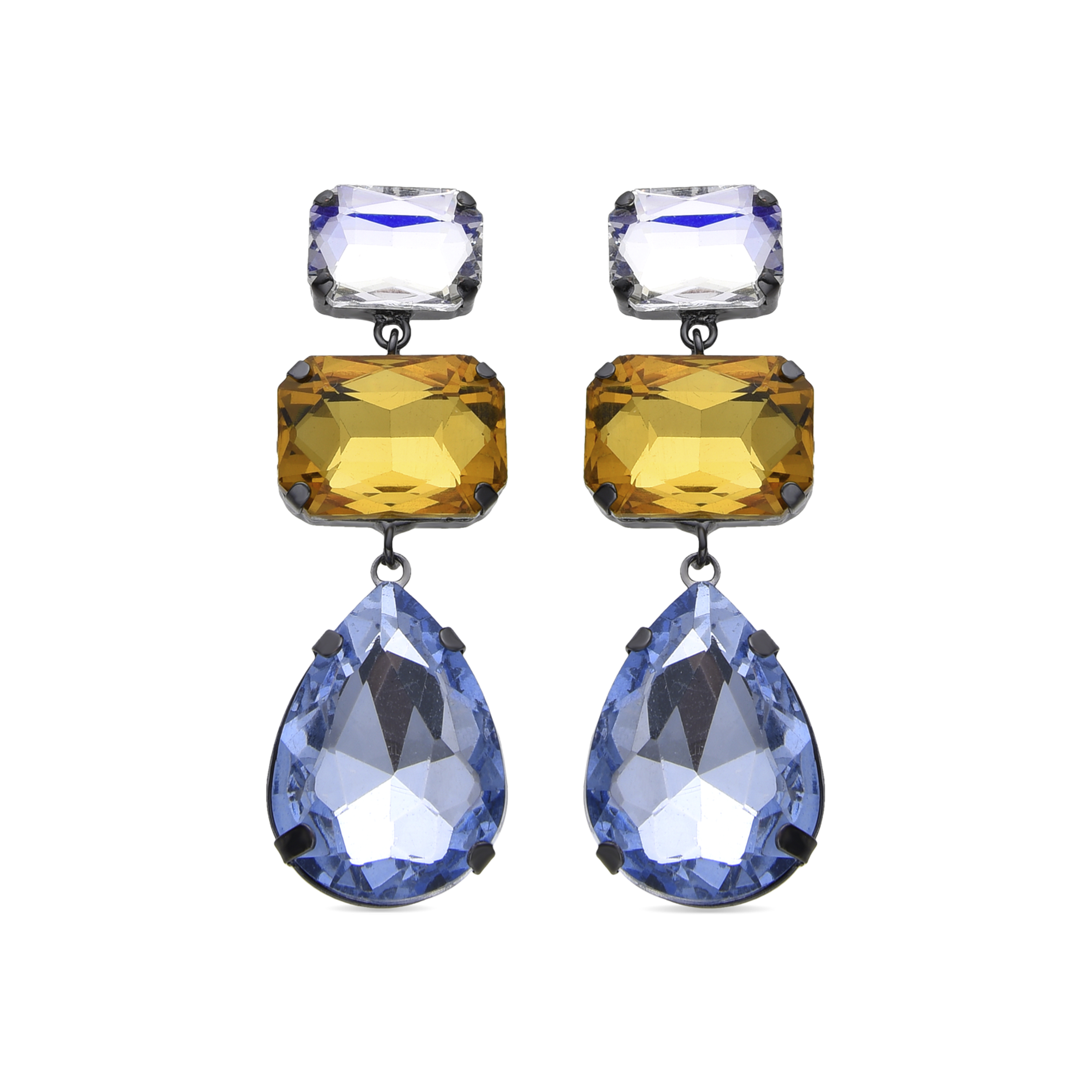 Thumbnail - Luxenter Ifar-Ohrringe aus 18 Karat Gelbgold