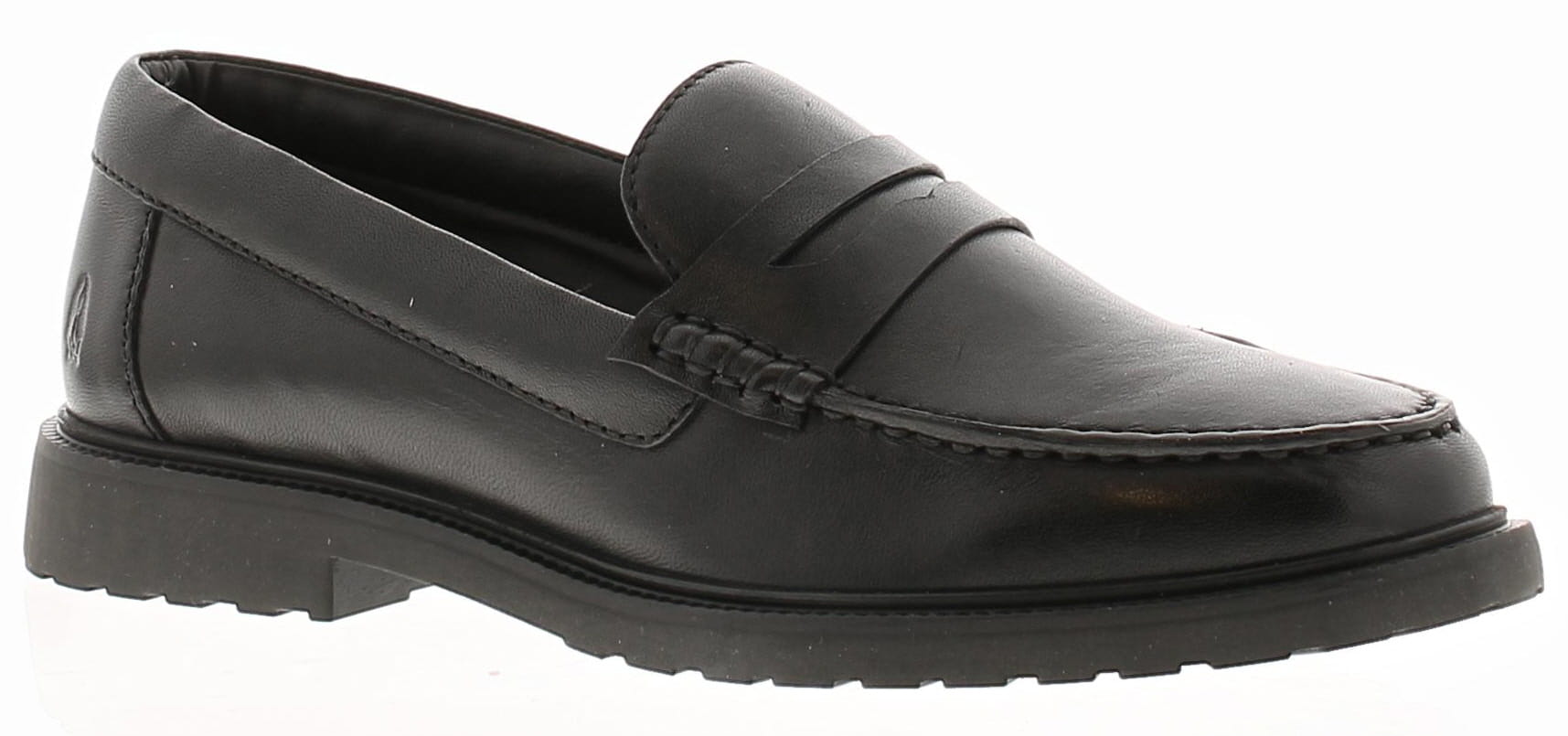 Hush Puppies Mocassin Femme Verity - Slip-on Cuir Confortable Talon 20mm