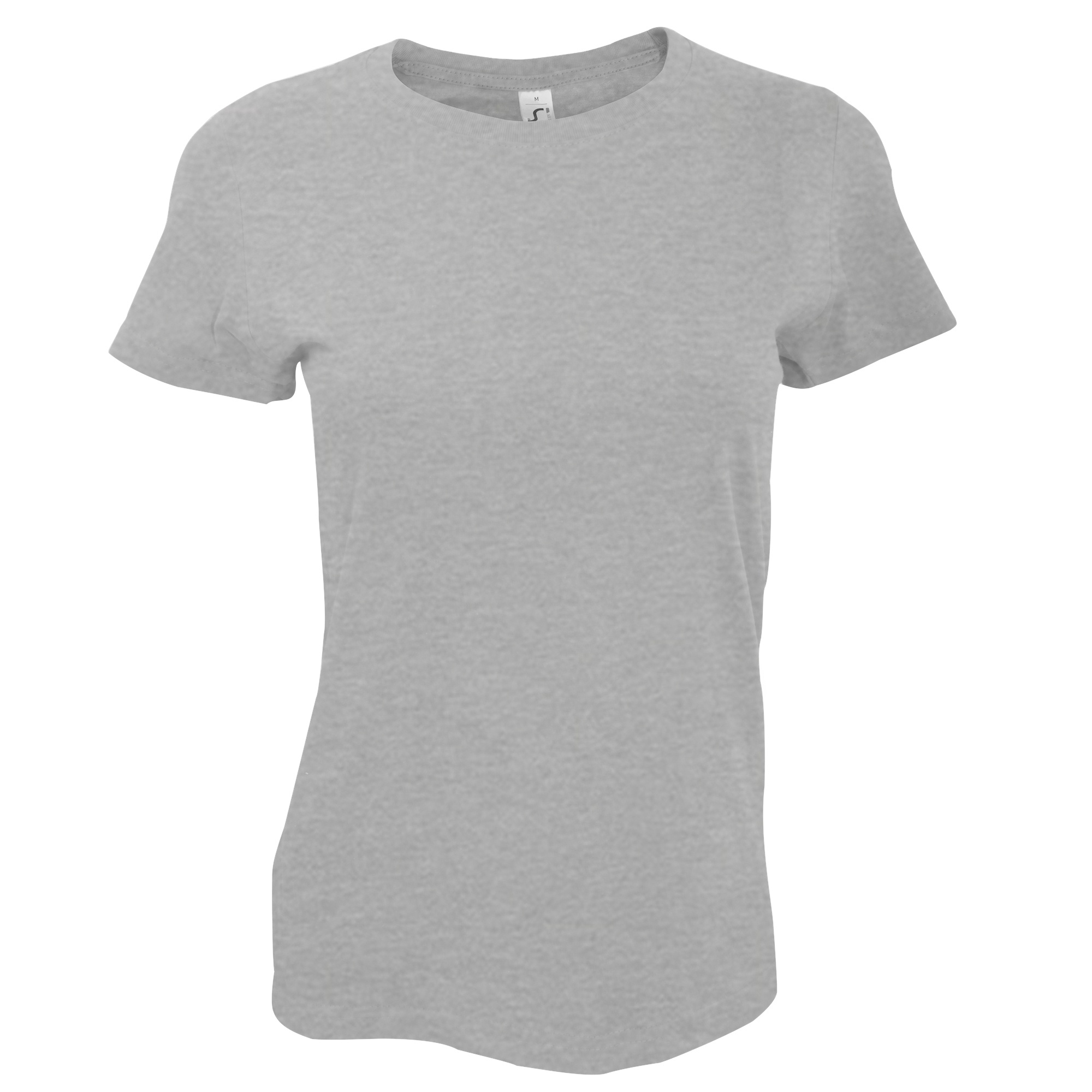 Thumbnail - SOLS Womens/Ladies Imperial Heavy Short Sleeve T-Shirt (Grau meliert)