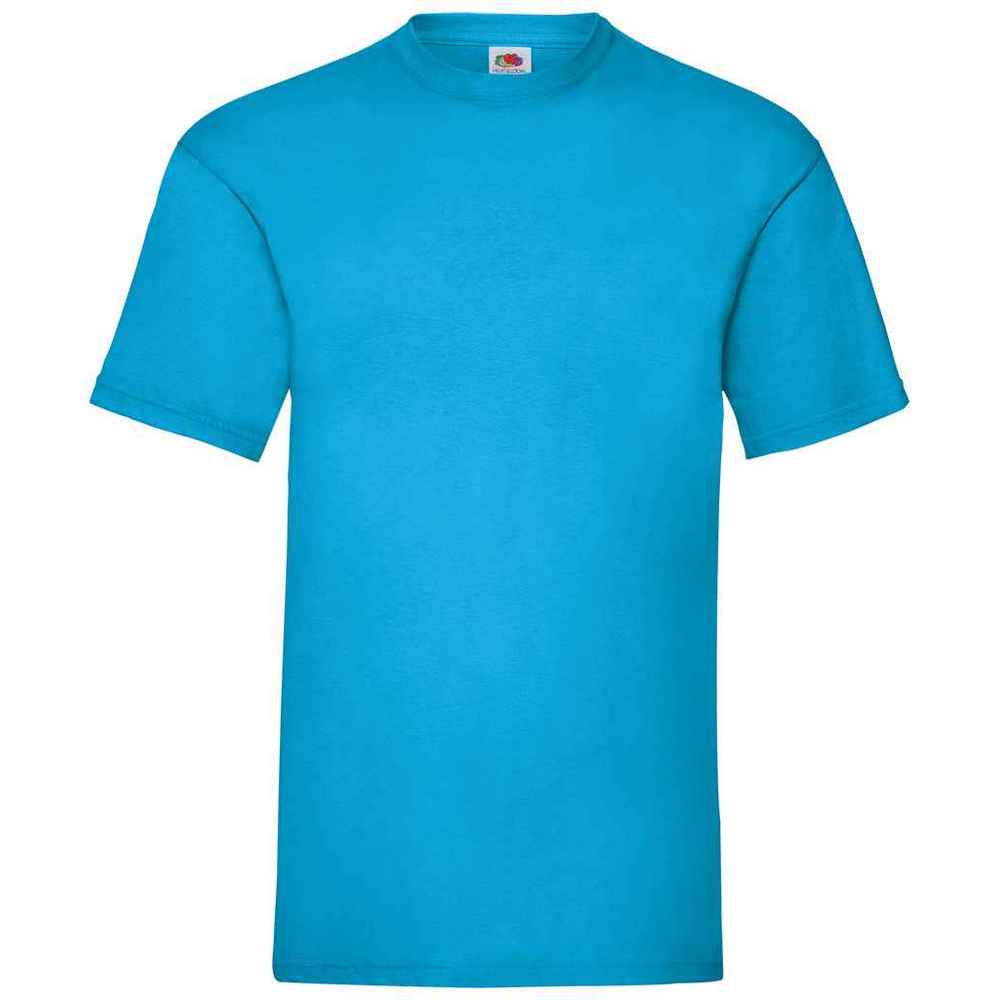 Thumbnail - Fruit of the Loom - "Valueweight" T-Shirt für Herren (Azure Blau)