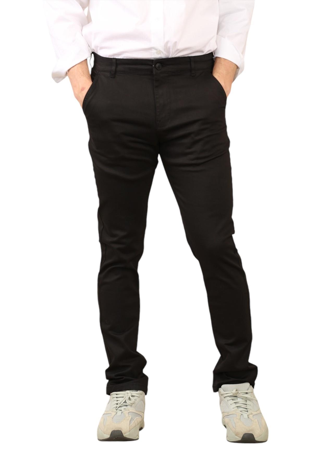 Thumbnail - MYT Herren Slim Fit Chinos in Schwarz