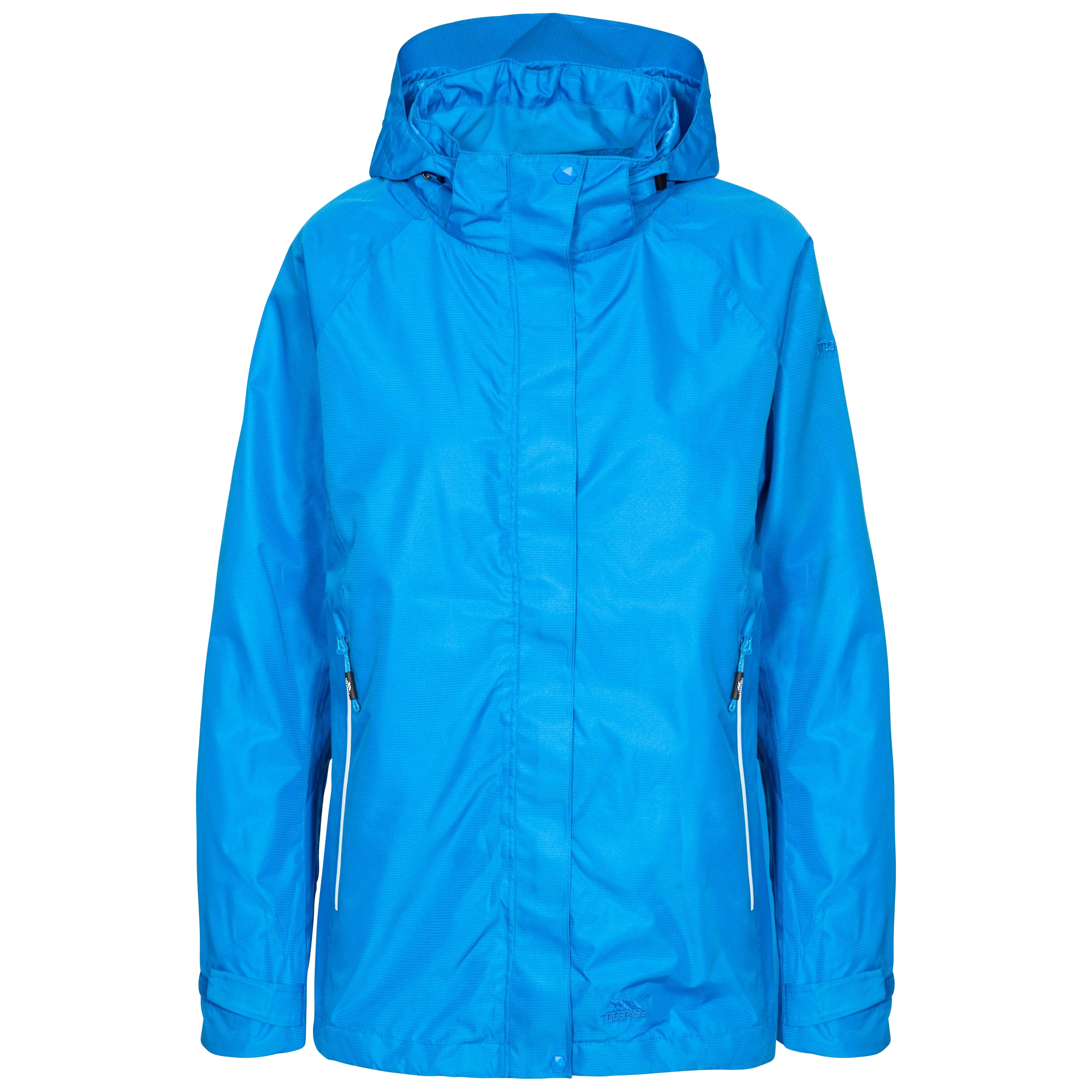Trespass Womens/Ladies Review Waterproof Jacket - Blue - Size 2XS