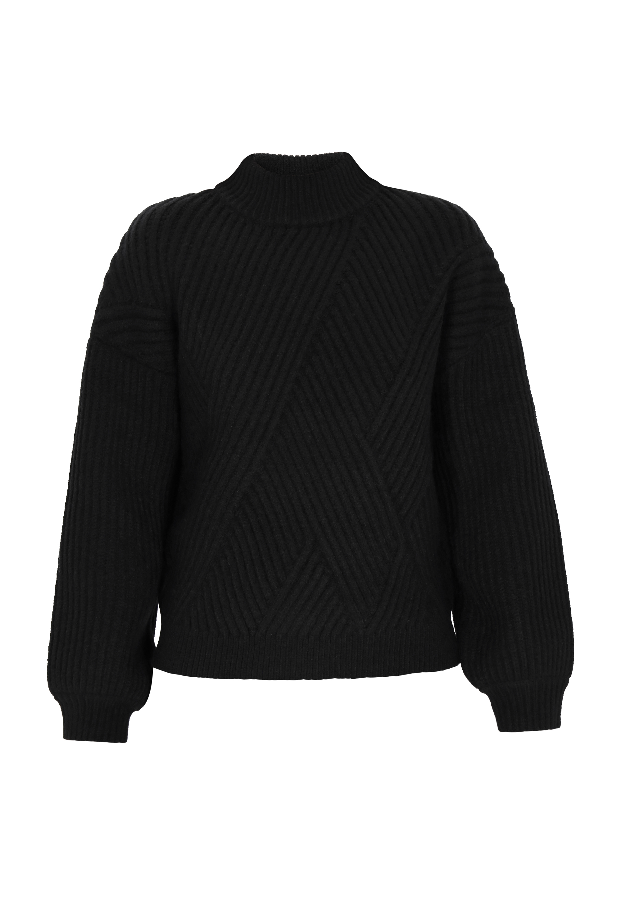 Thumbnail - Dreimaster Pullover Damen Schwarz