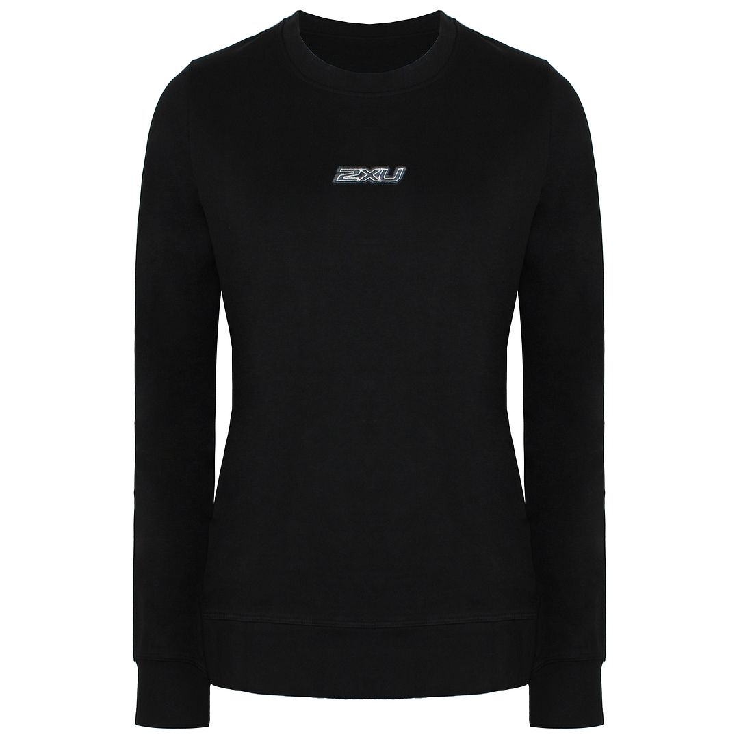 Thumbnail - 2xu pendeln schwarzer Frauenpullover