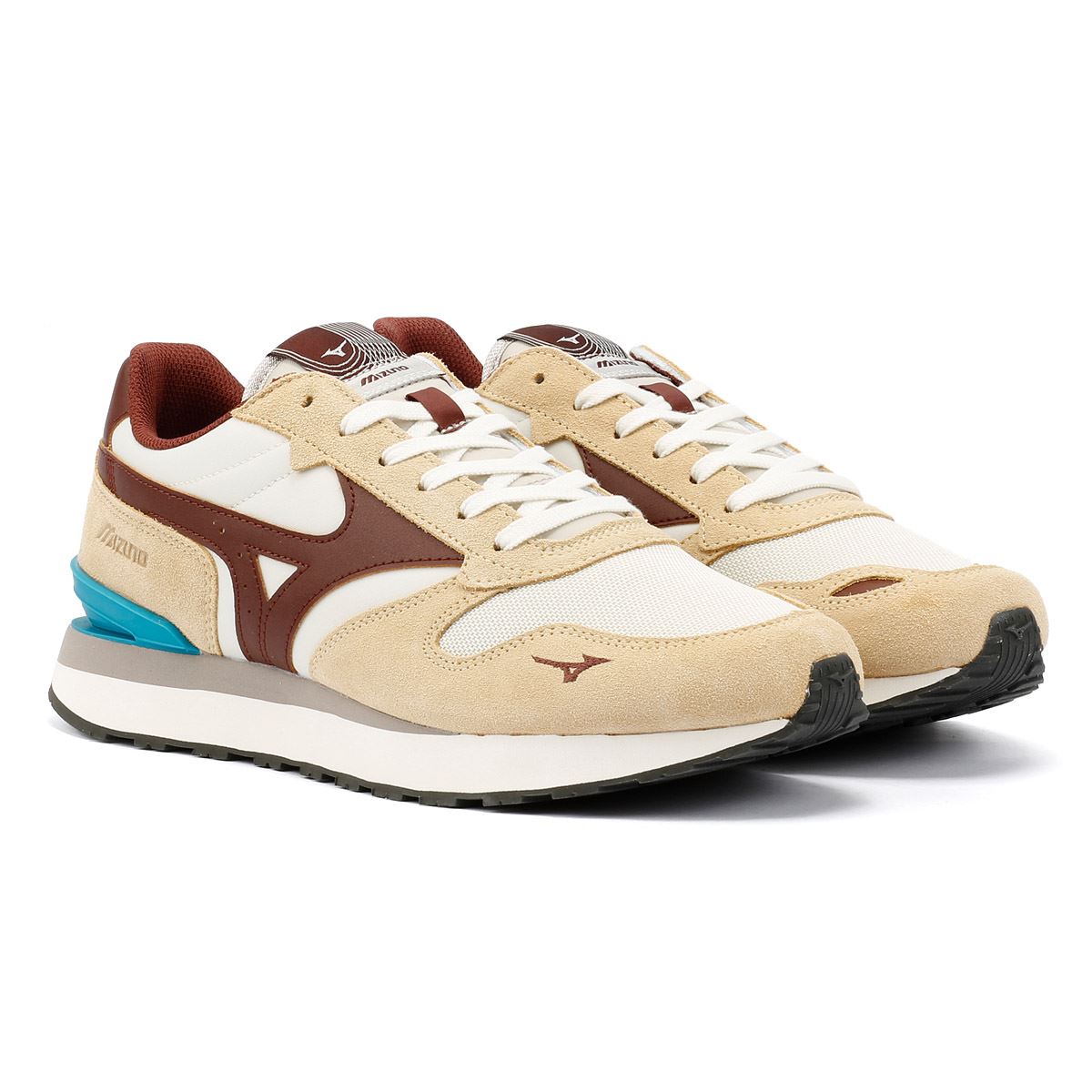 Thumbnail - Mizuno RB87 Wildleder Beige Turnschuhe