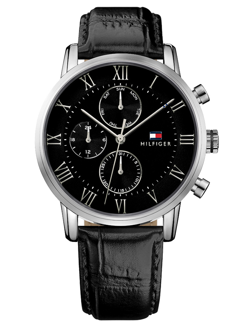 Thumbnail - Tommy Hilfiger Kane Herren Schwarz Uhr 1791401