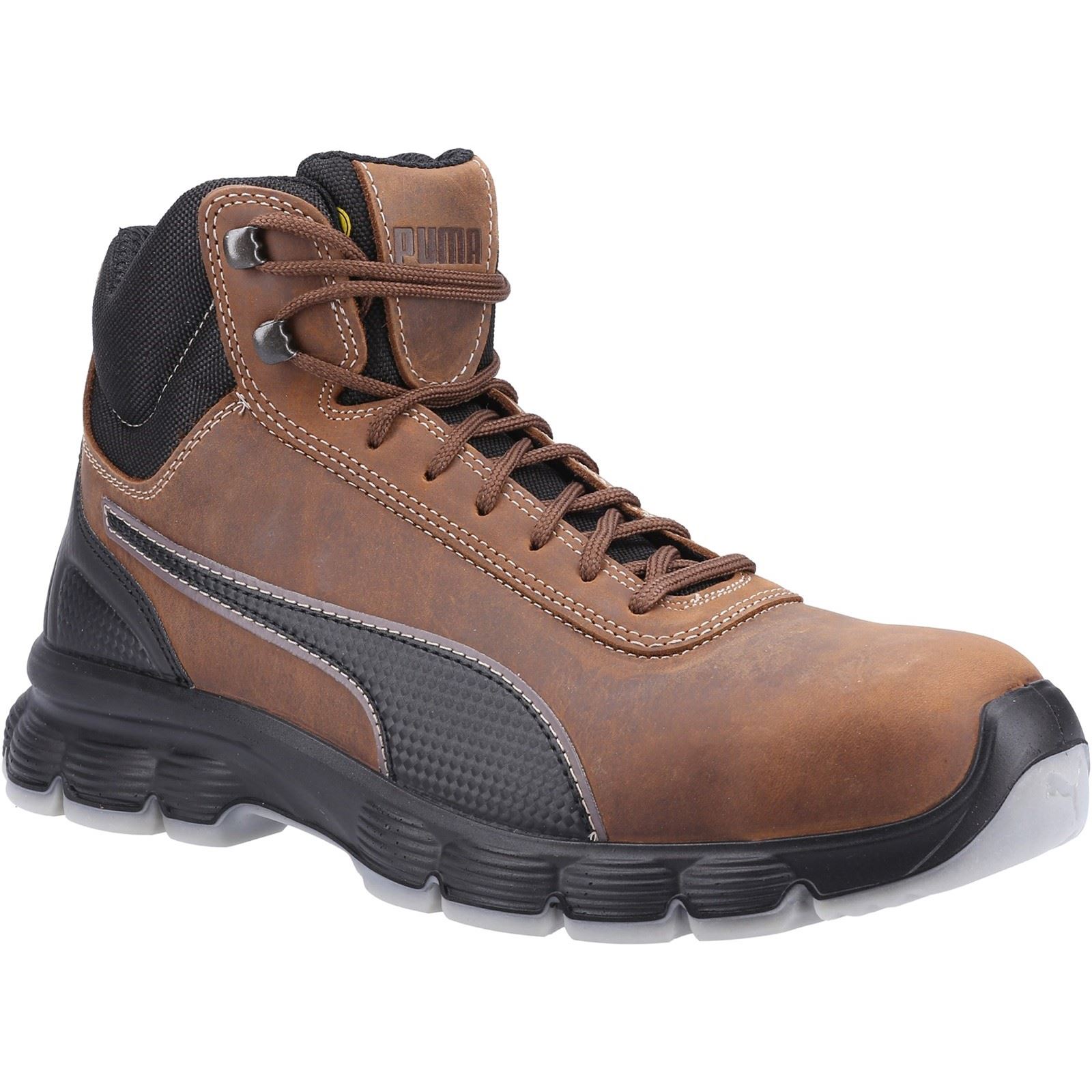 Thumbnail - Puma Sicherheit Condor Mid Nubuck Braun Sicherheitsstiefel