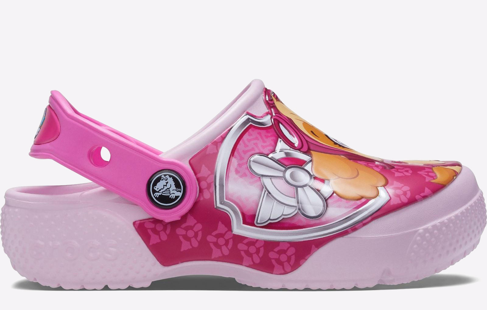 Crocs Childrens Unisex Classic Paw Patrol Clogs Junior - Pink - Size Uk 5 Infant