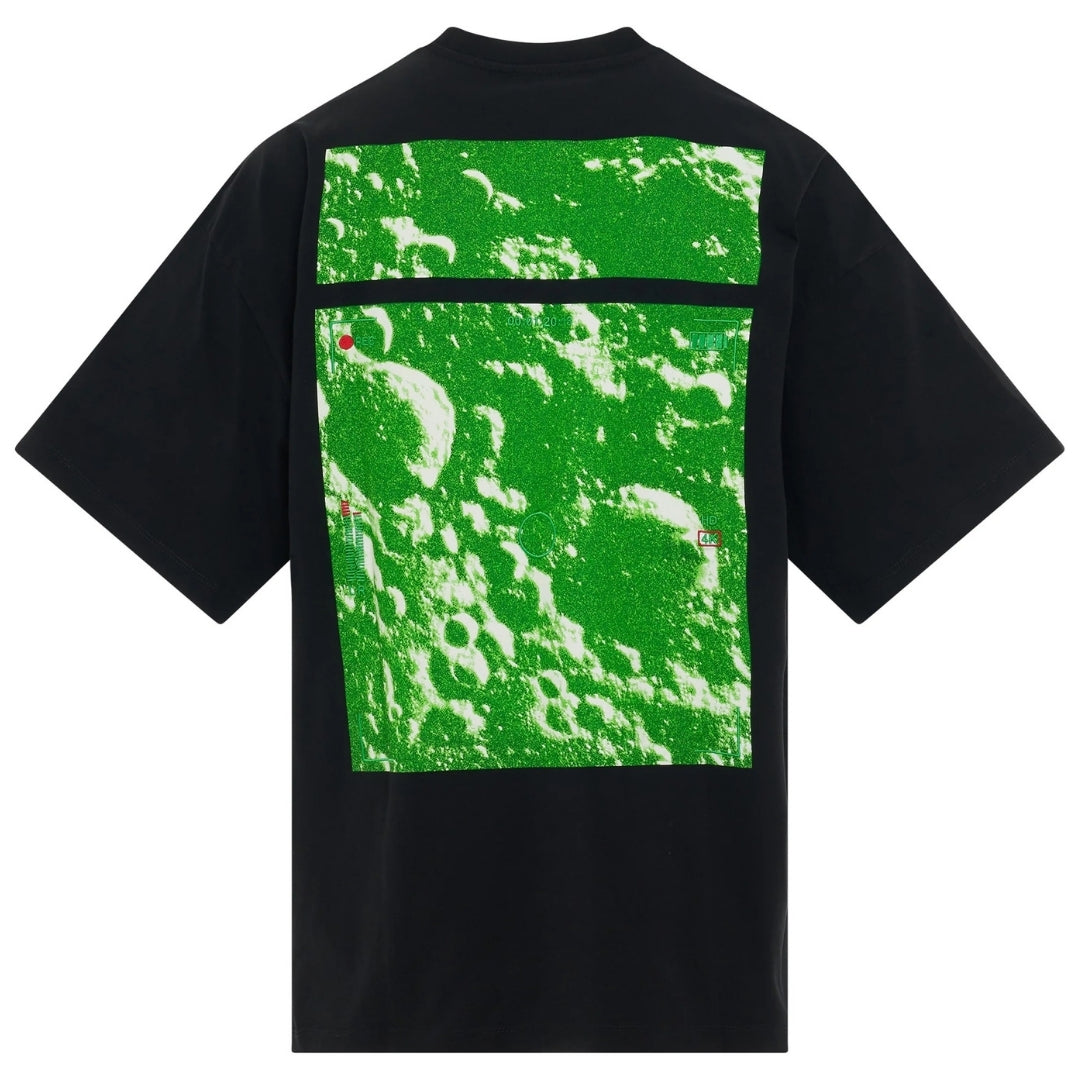 Off-White Moon Tab Oversized Fit T-shirt herr – bild 2