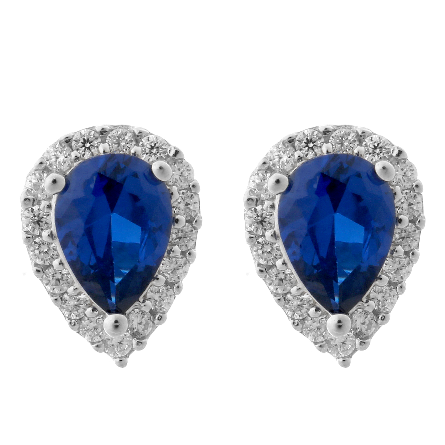 Thumbnail - Orphelia 'Enora' Damen 925 Sterlingsilber Ohrstecker - Silber ZO-7226/SA