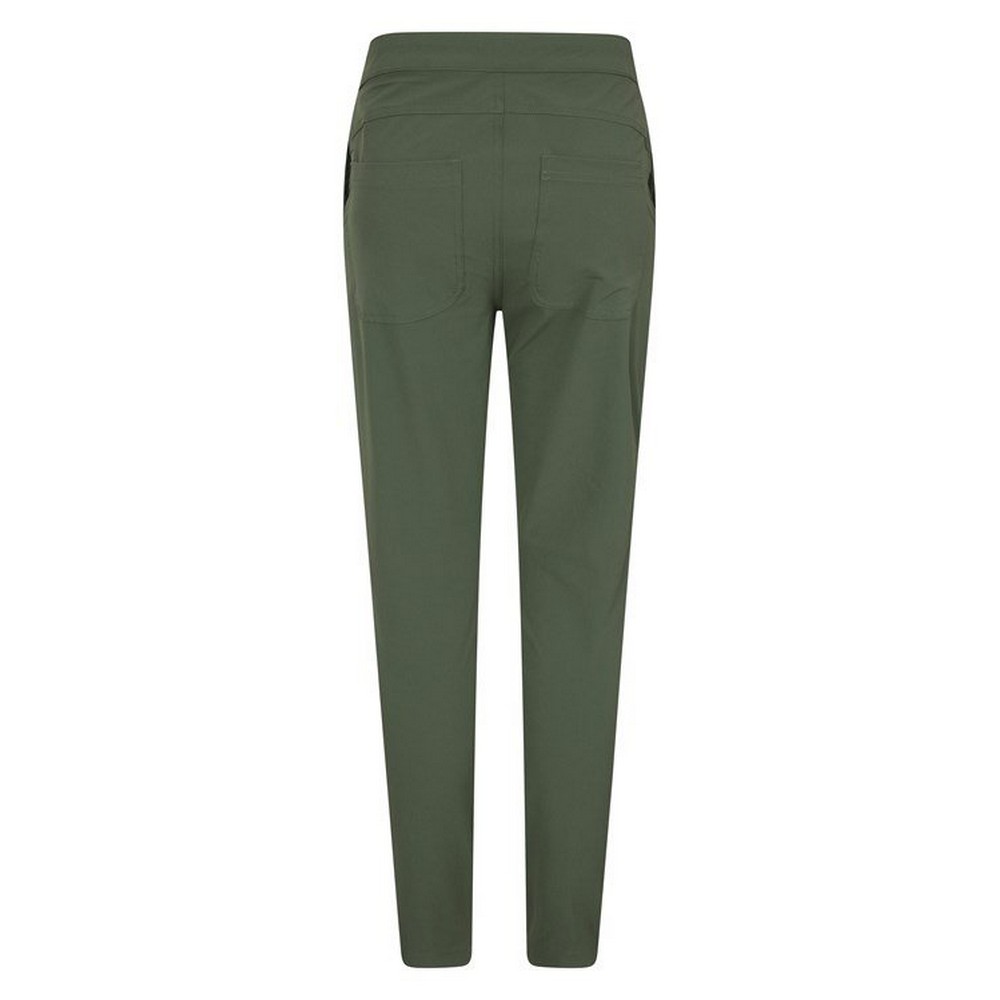 Mountain Warehou Kesugi Slim vandringsbyxor för damer/kvinnor (Khaki) – bild 2