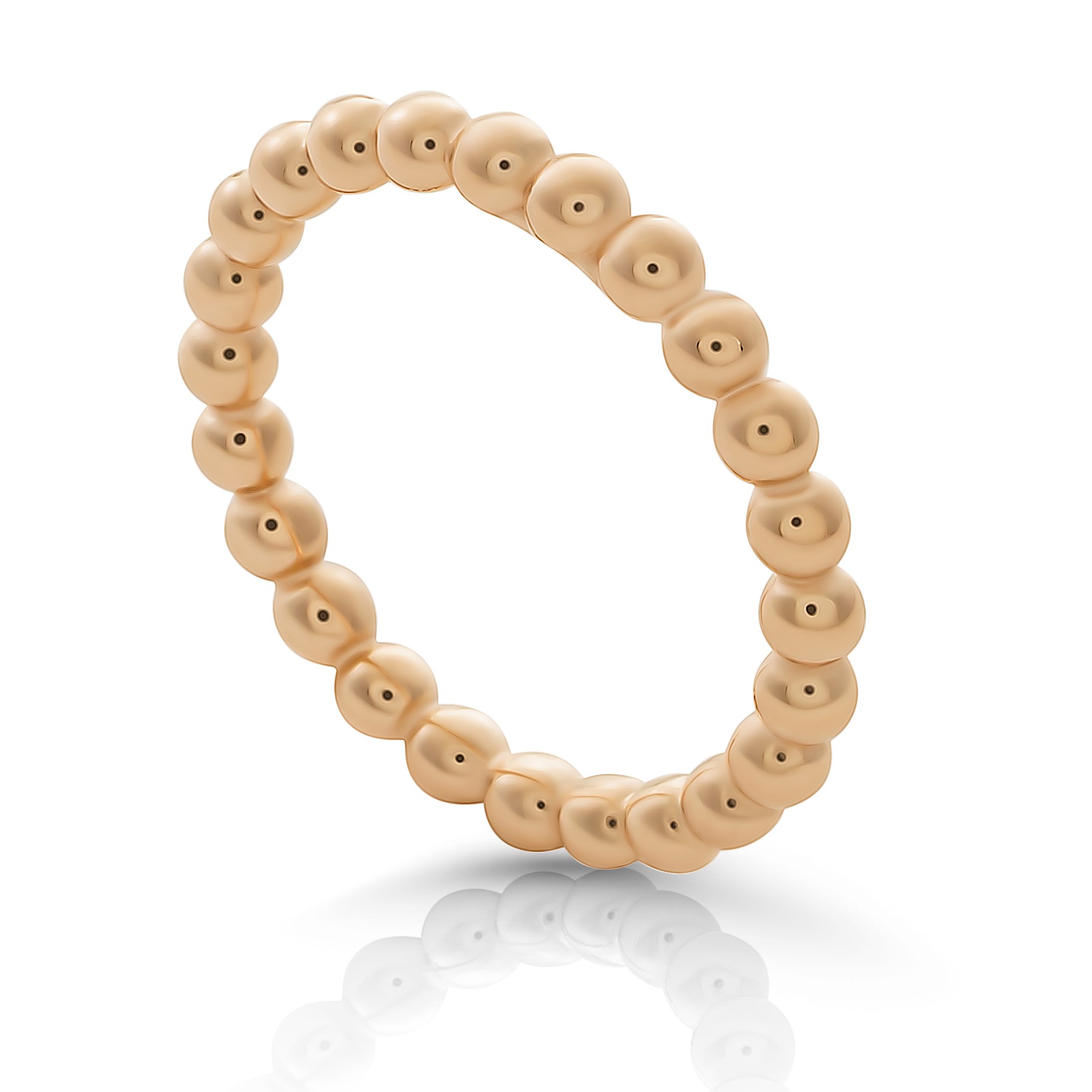 Thumbnail - Orphelia 'Unity' Damen-Ring aus 925er Sterlingsilber – Rosé ZR-7541/RG