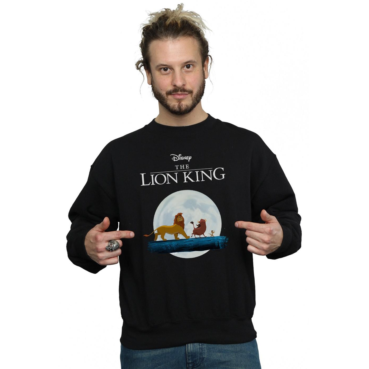 Disney Mens The Lion King Hakuna Matata Walk Sweatshirt (Black) herr – bild 2