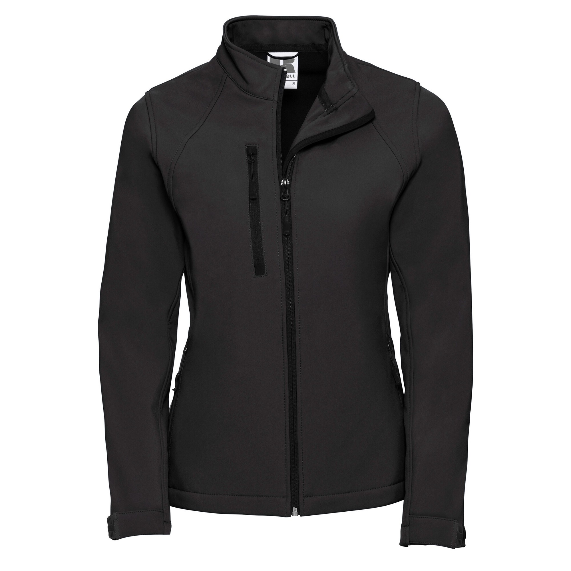 Russell Athletic Womens/Ladies Soft Shell Jacket (Black) - Size 2XL