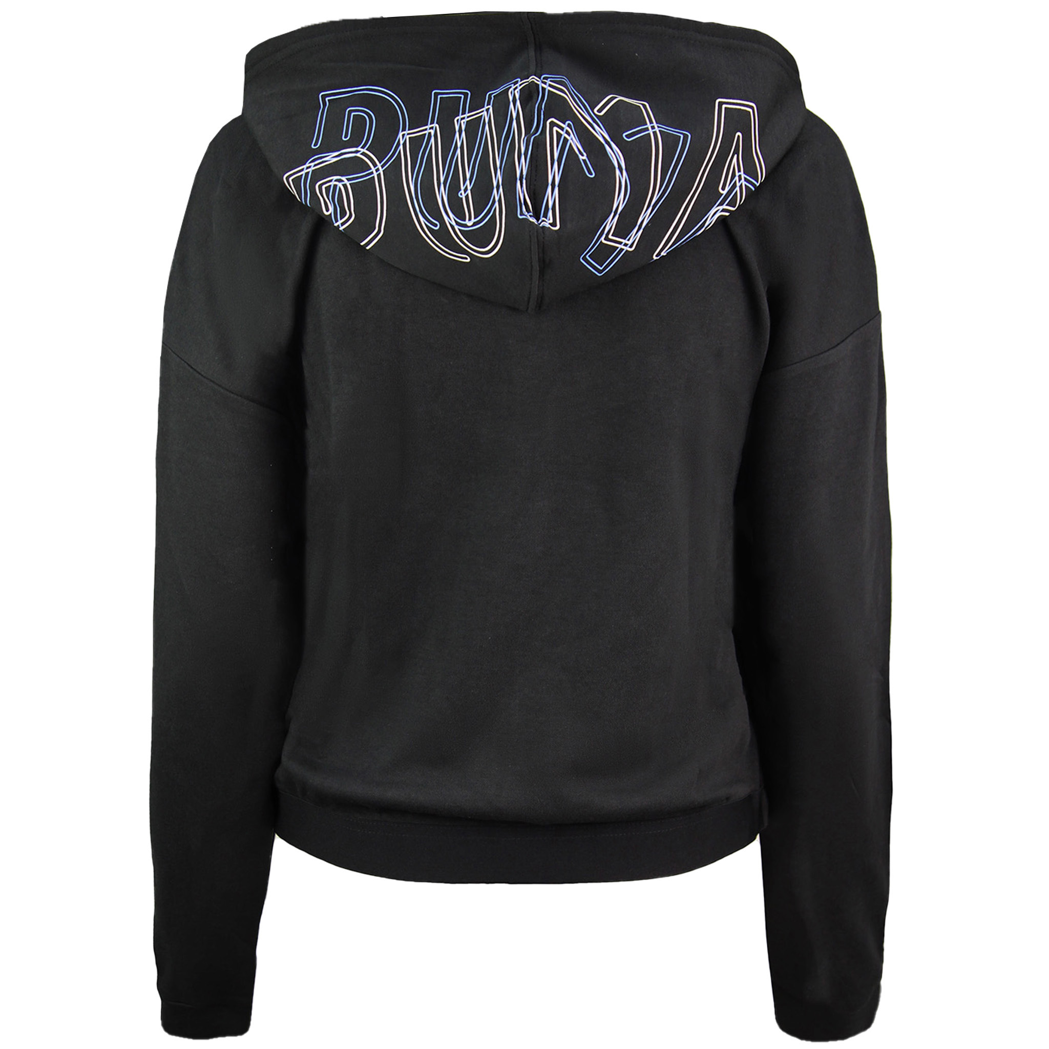 Puma Zip Up Dam Svart Hoodie – bild 2