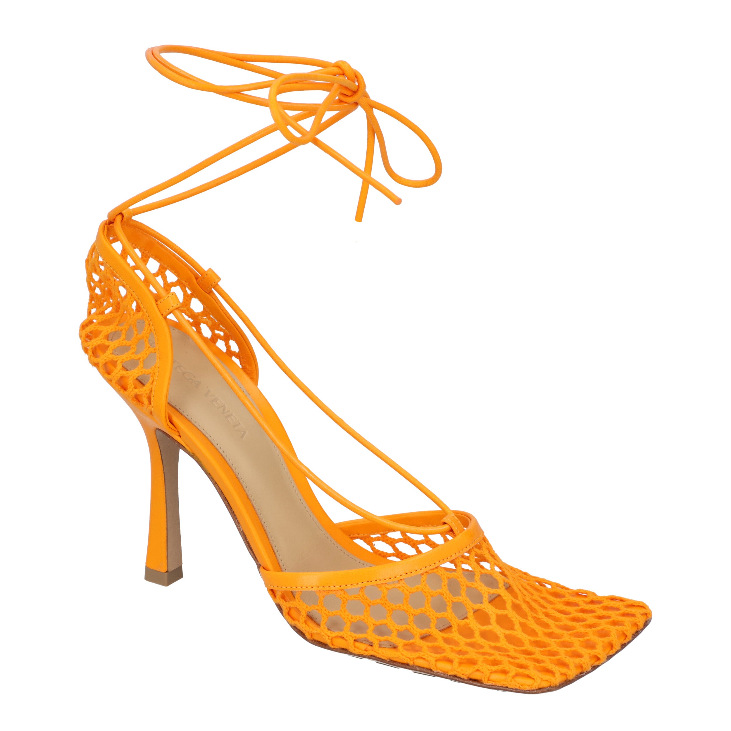 Bottega Veneta Stretch Snör Sandal sandaler dam – bild 2