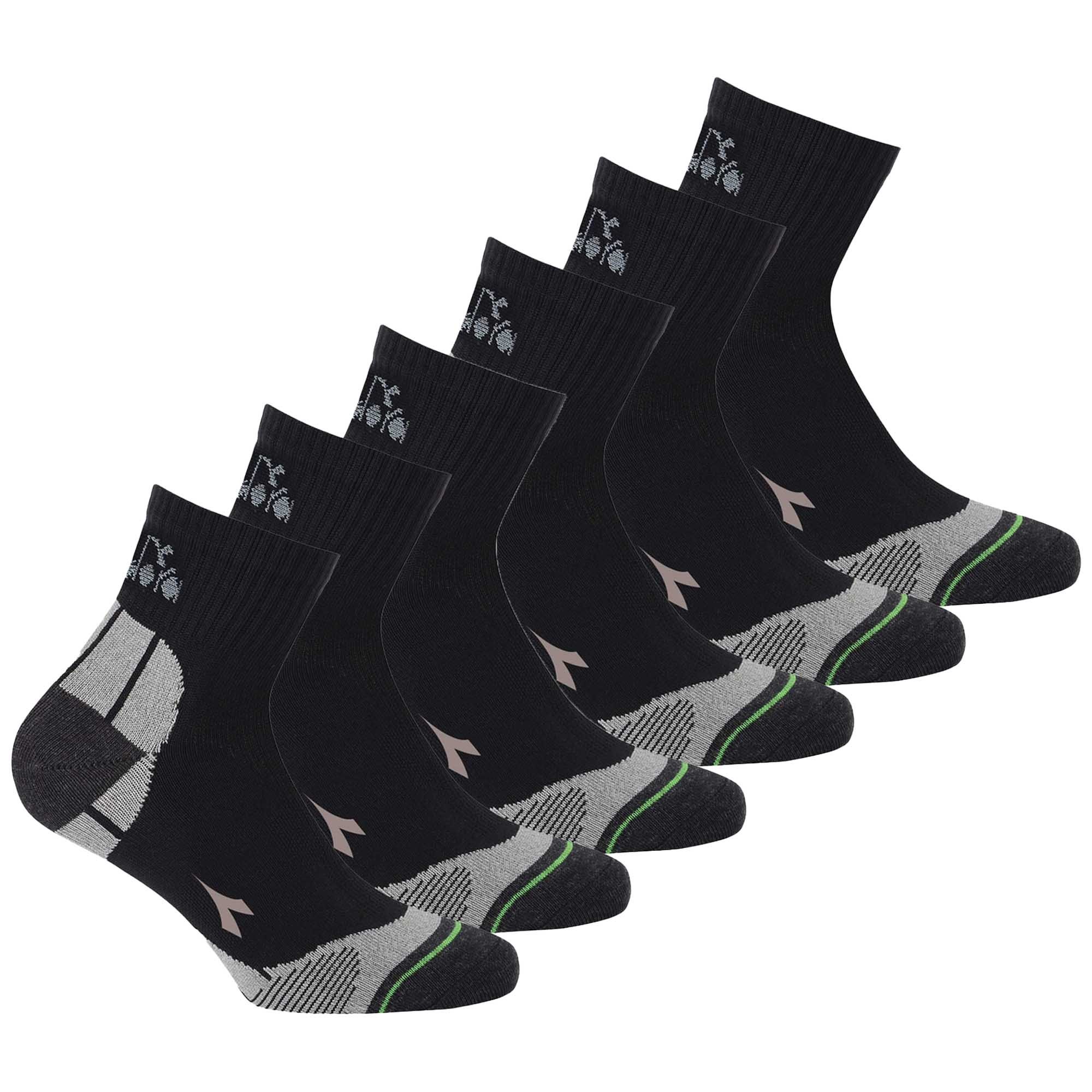 Thumbnail - Diadora Unisex Quarter Sport Socken