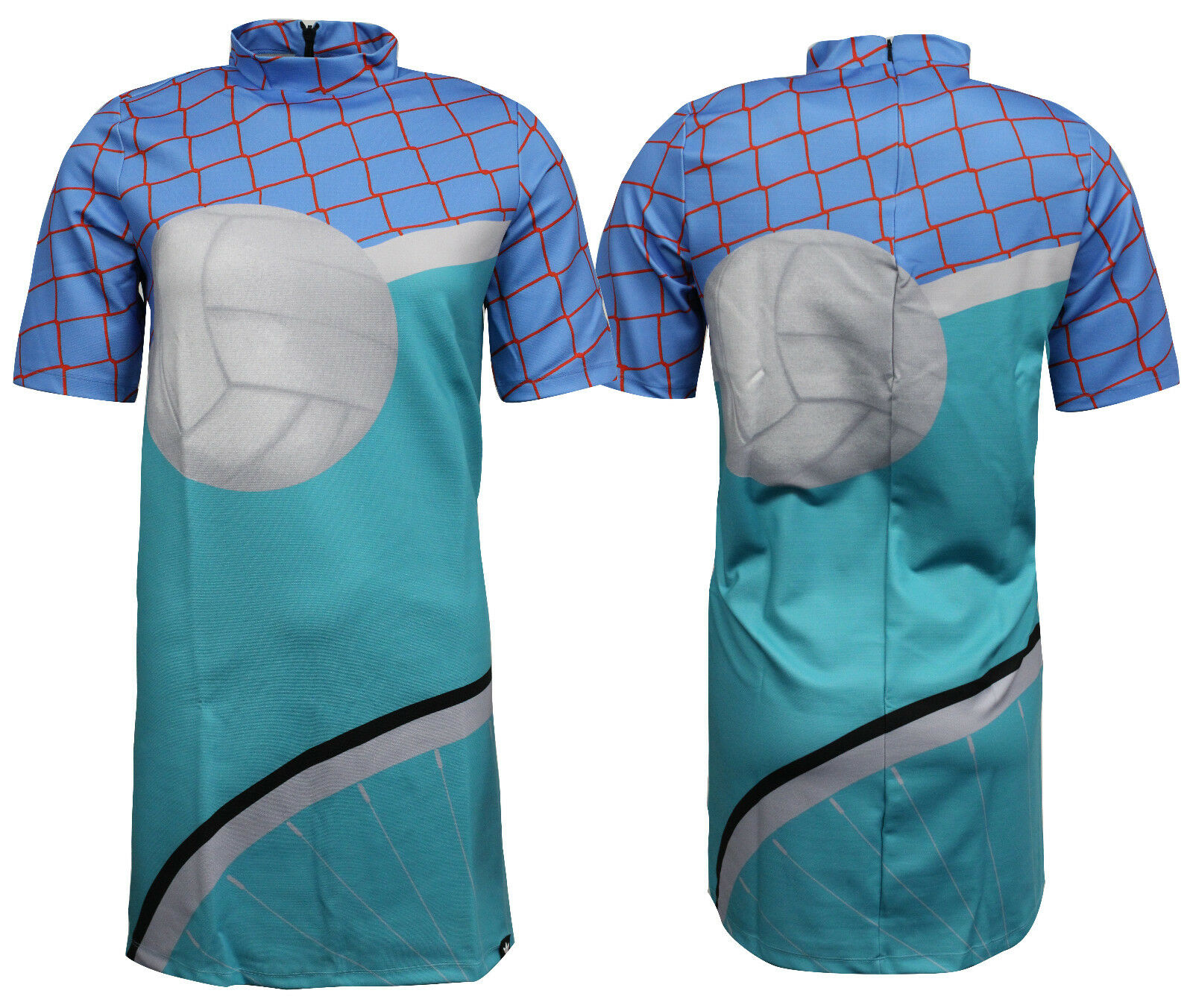 Thumbnail - Adidas kollektive Erinnerungen Damenblau T-Shirt Kleid