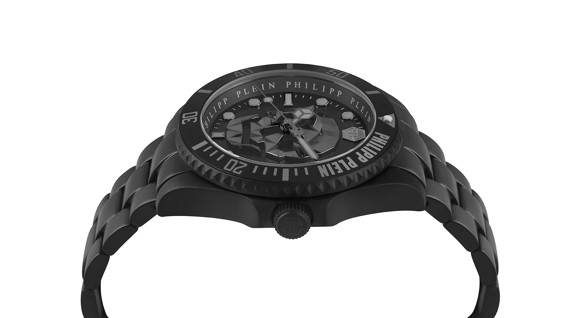 Philipp Plein The $kull Diver Herrur Svart PWOAA0922 klockor – bild 2