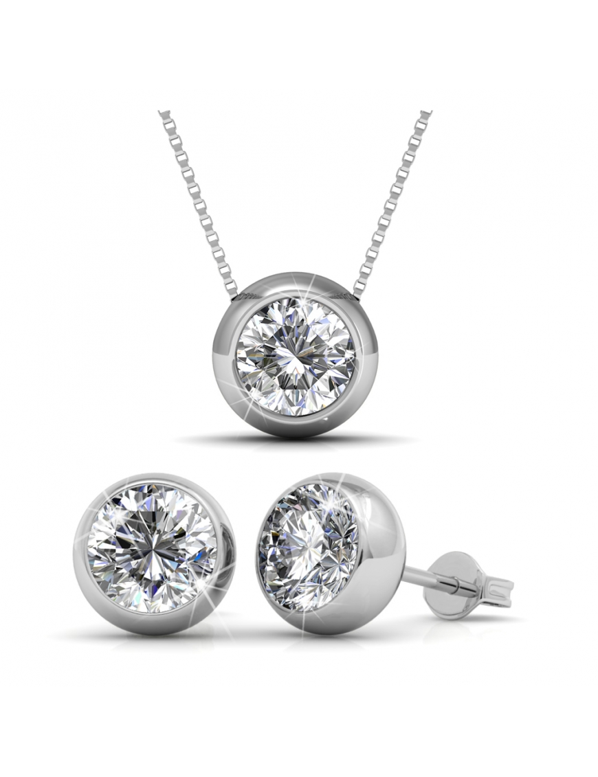 Thumbnail - Kopie des Mond-Sets - Silber und Kristall