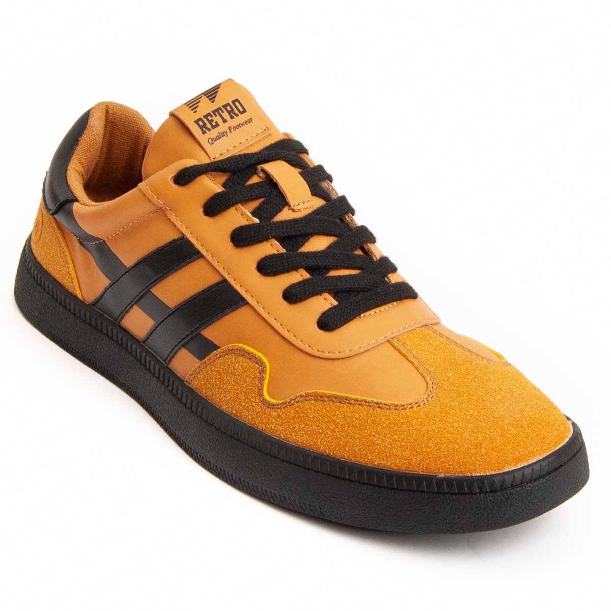 Montevita Sneaker Retro i Mustard låga sneakers herr – bild 2