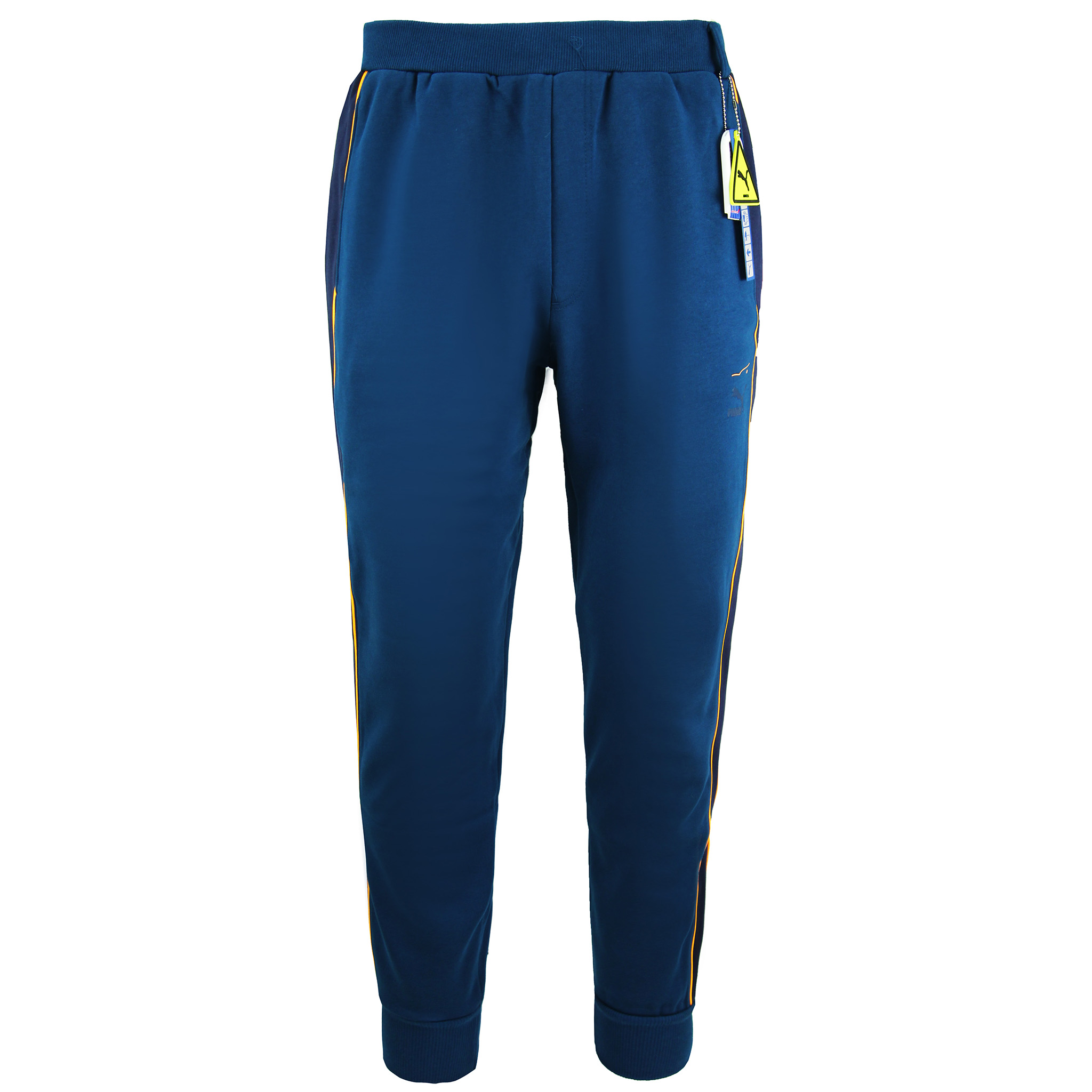 Puma x Ader Error T7 Track Pants Blue Mens Joggers Bottoms 595536 60 - Navy Cotton - Size X-Large