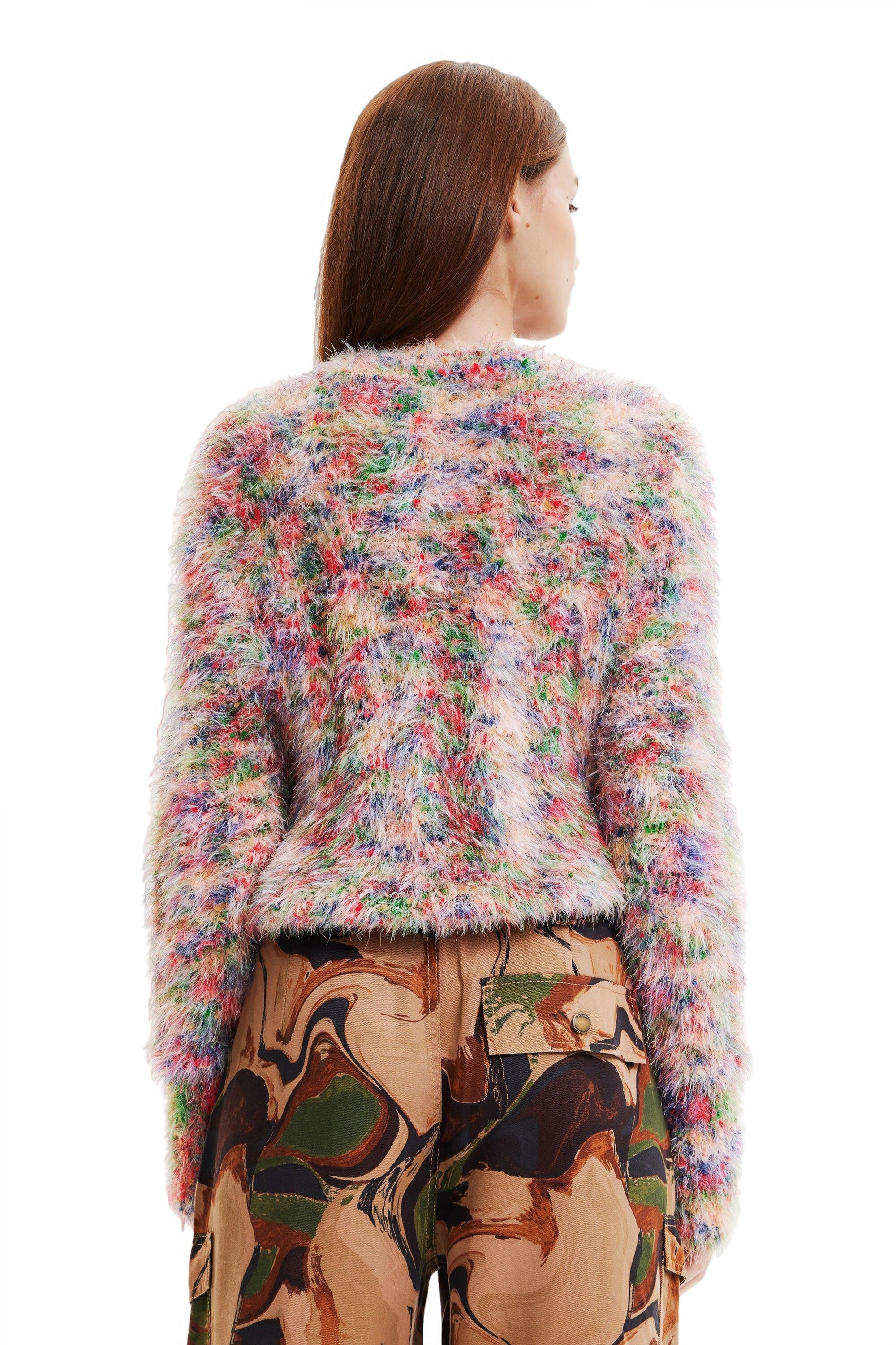Desigual Damenstickat i flerfärg stickade tröjor – bild 2