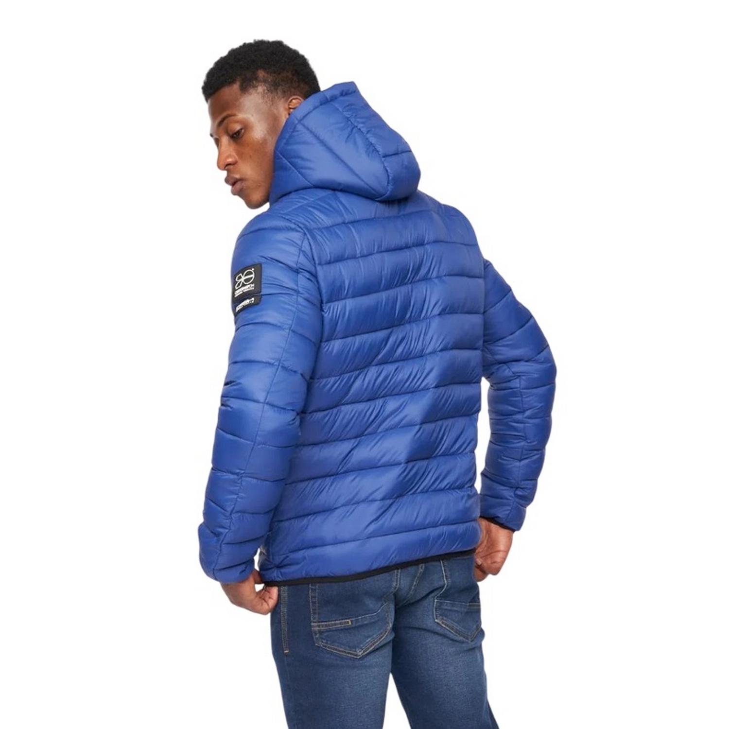 Crosshatch Gattering-jacka för herrar (Royal Blue) – bild 2