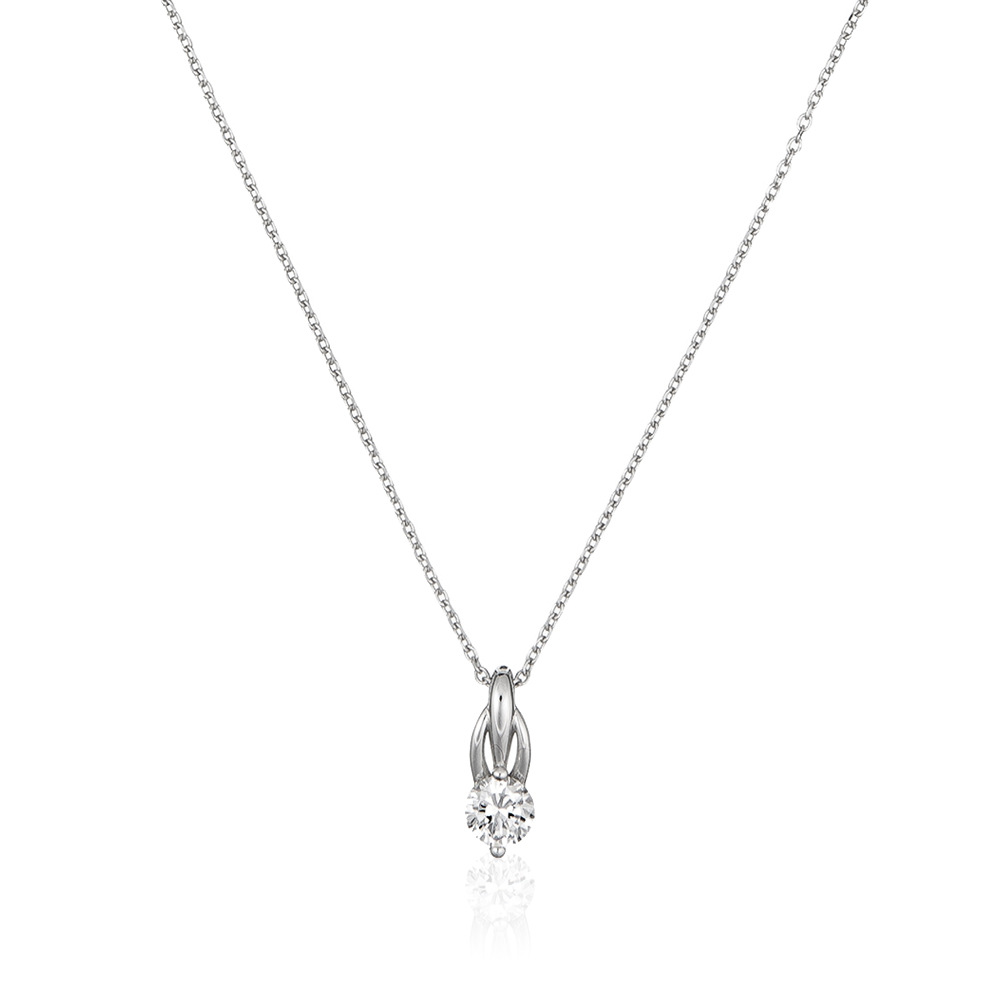 Orphelia Damen-Kette Aus 925er Sterlingsilber Mit Anhänger – Silber Zh-4763