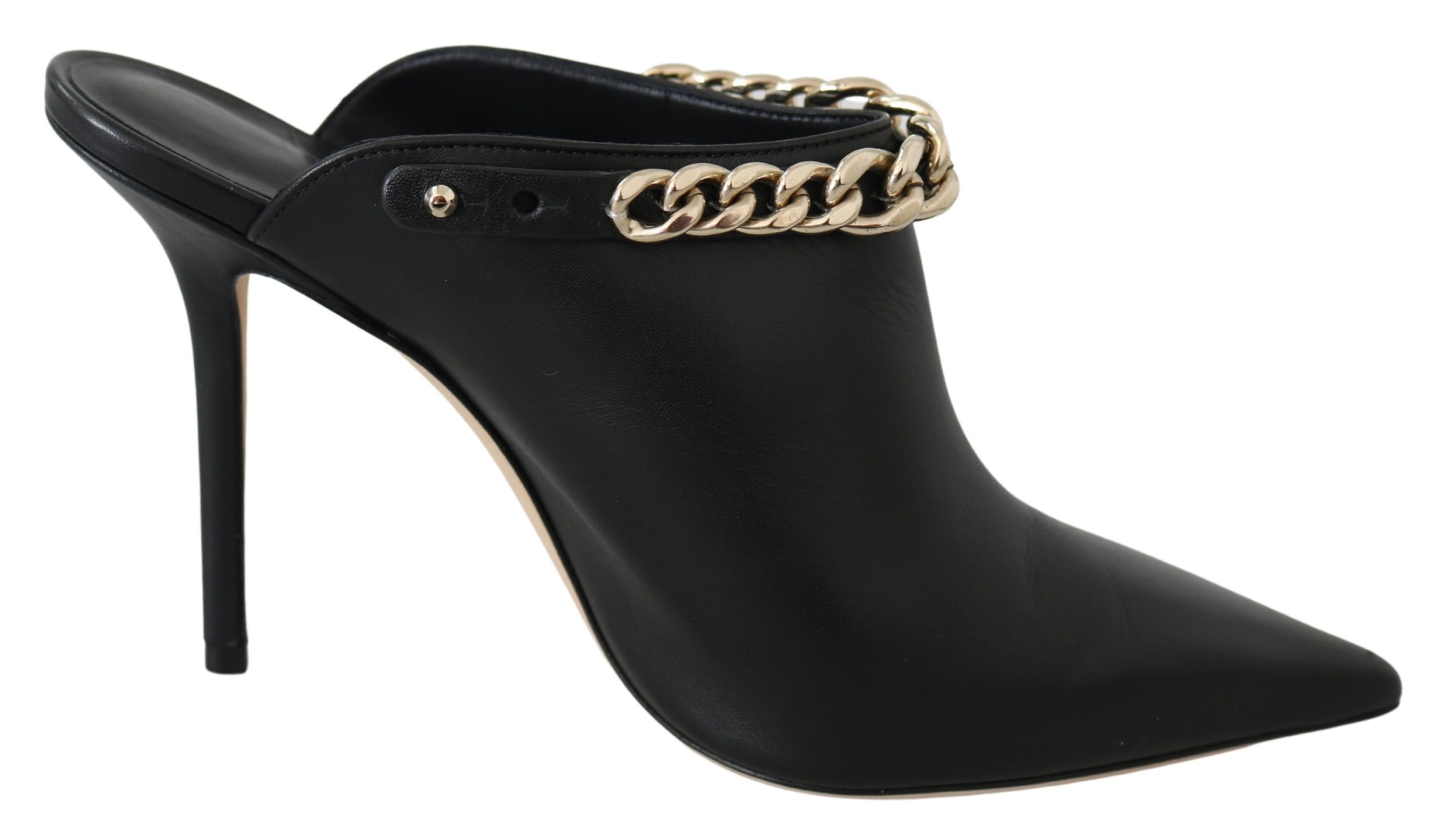 Thumbnail - Mules Lexx 100 noir/doré de Jimmy Choo pour femme