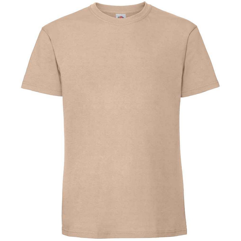 Thumbnail - Fruit Of The Loom Herren Premium T-Shirt (Sand)